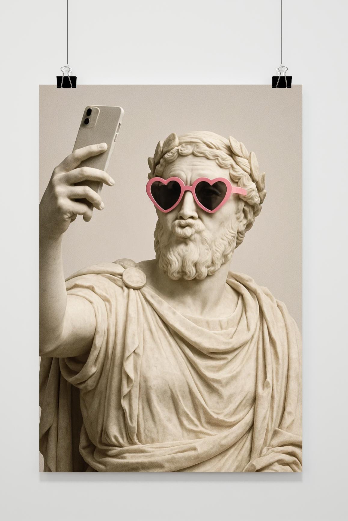 Greek Statue poster van 25 Artstreet