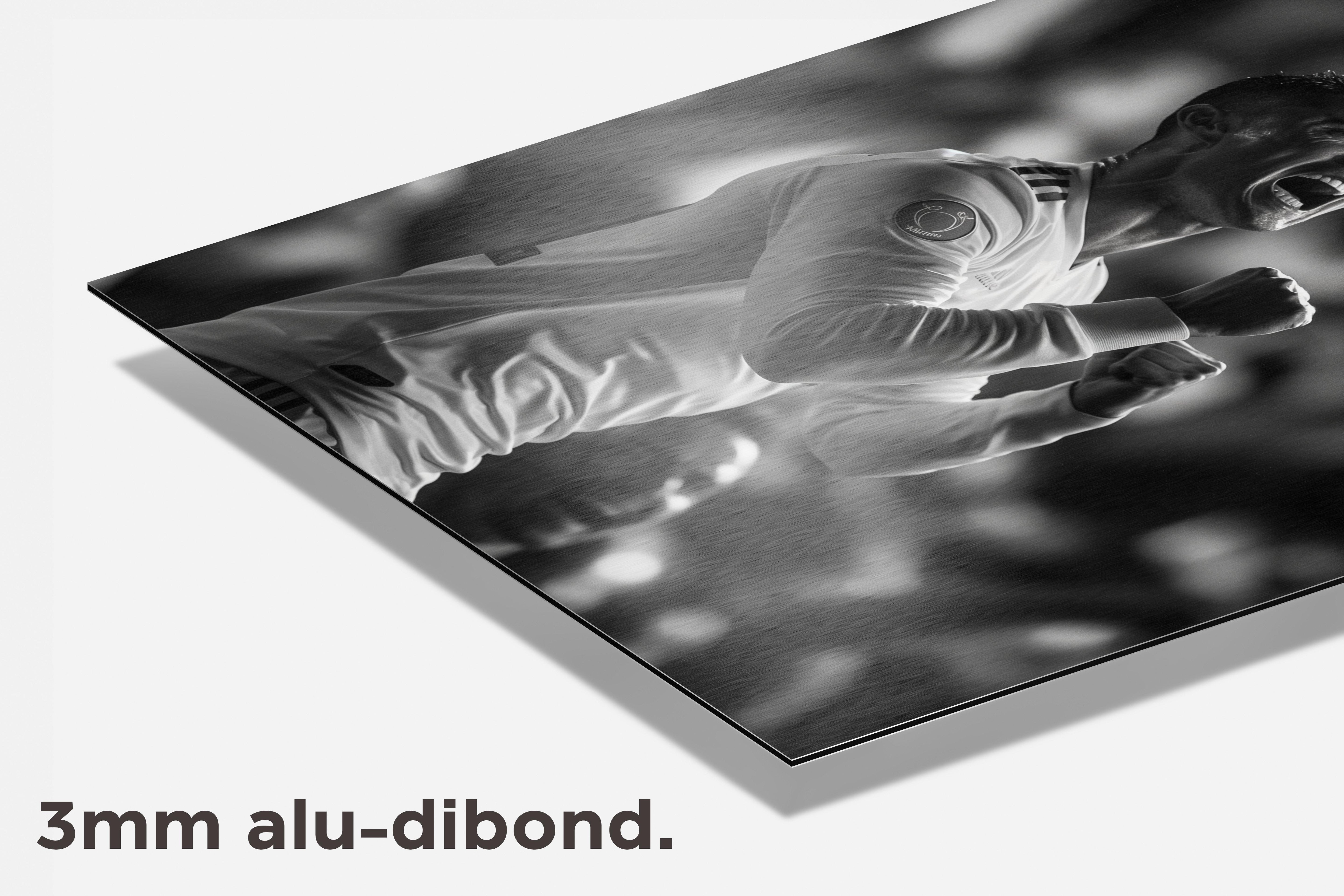 Ronaldo doelpunt dibond detail