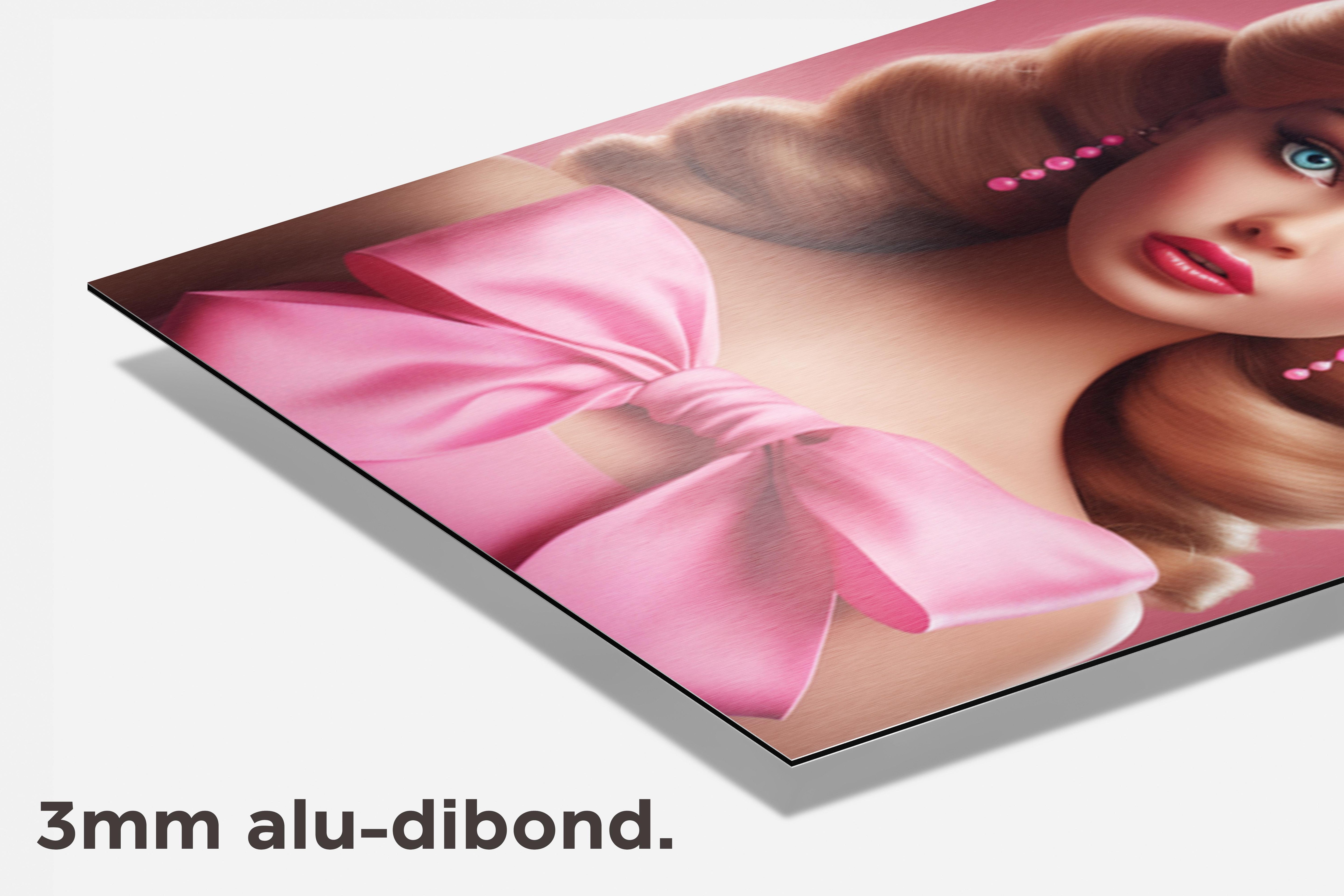 Pop Roze dibond detail
