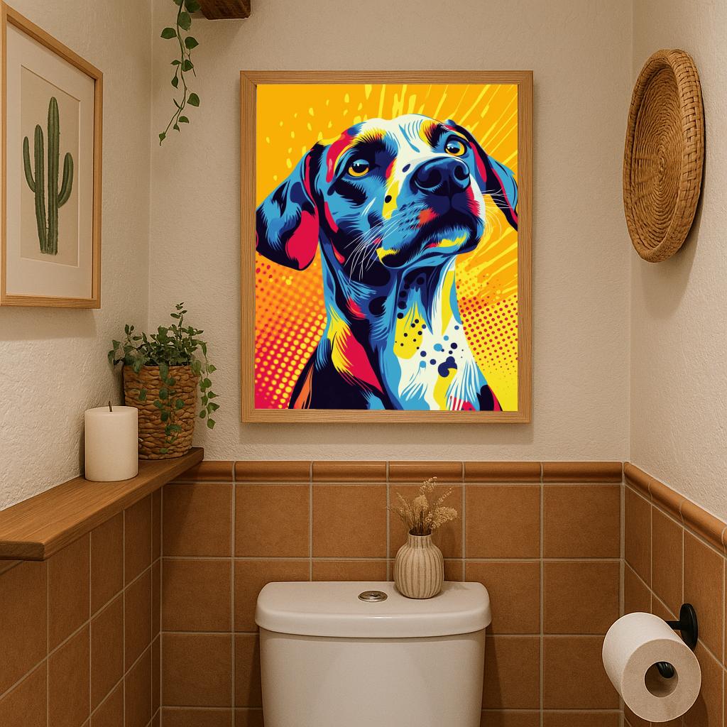 Dog Pop Art poster sfeerbeeld 2