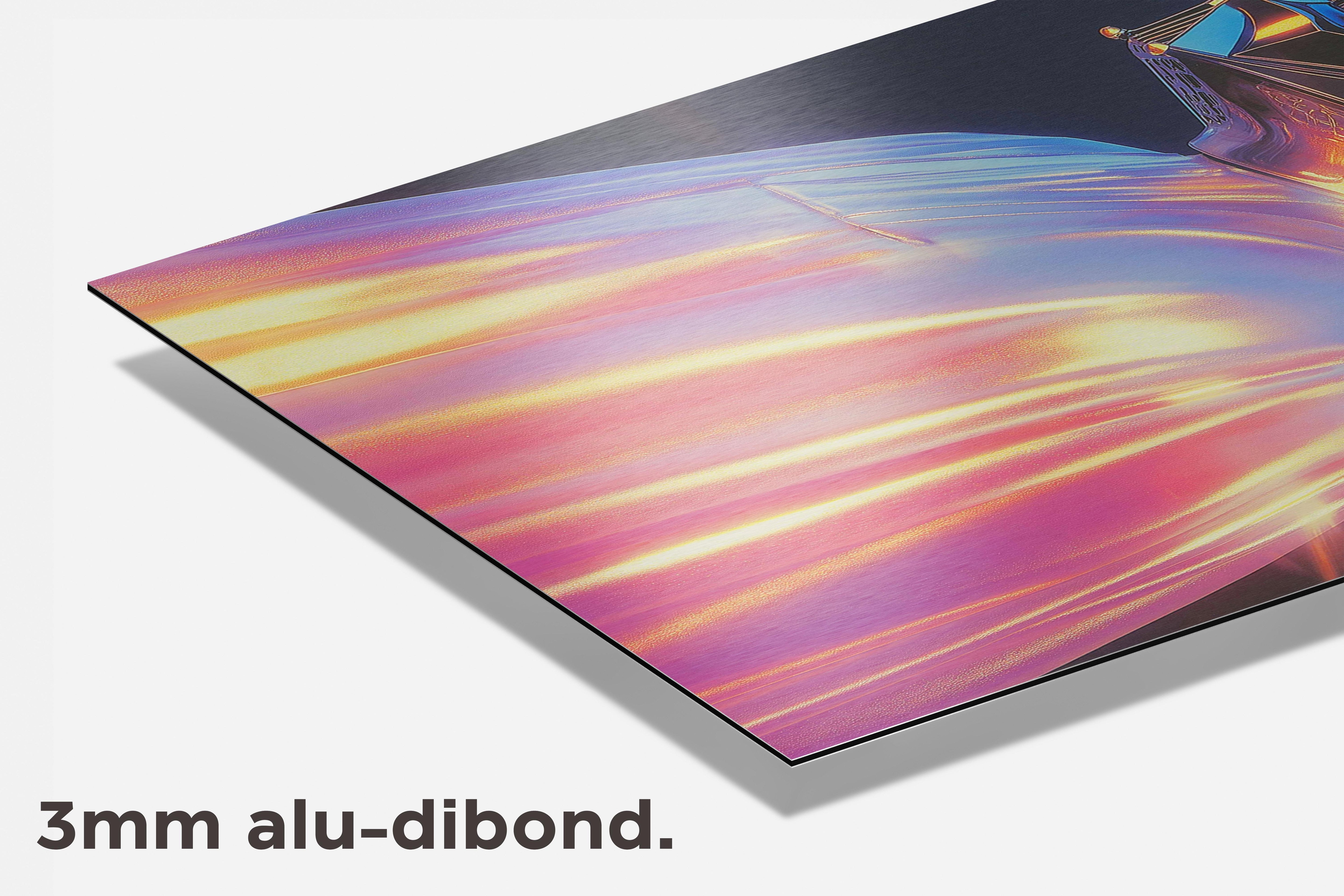 Darth Vader dibond detail
