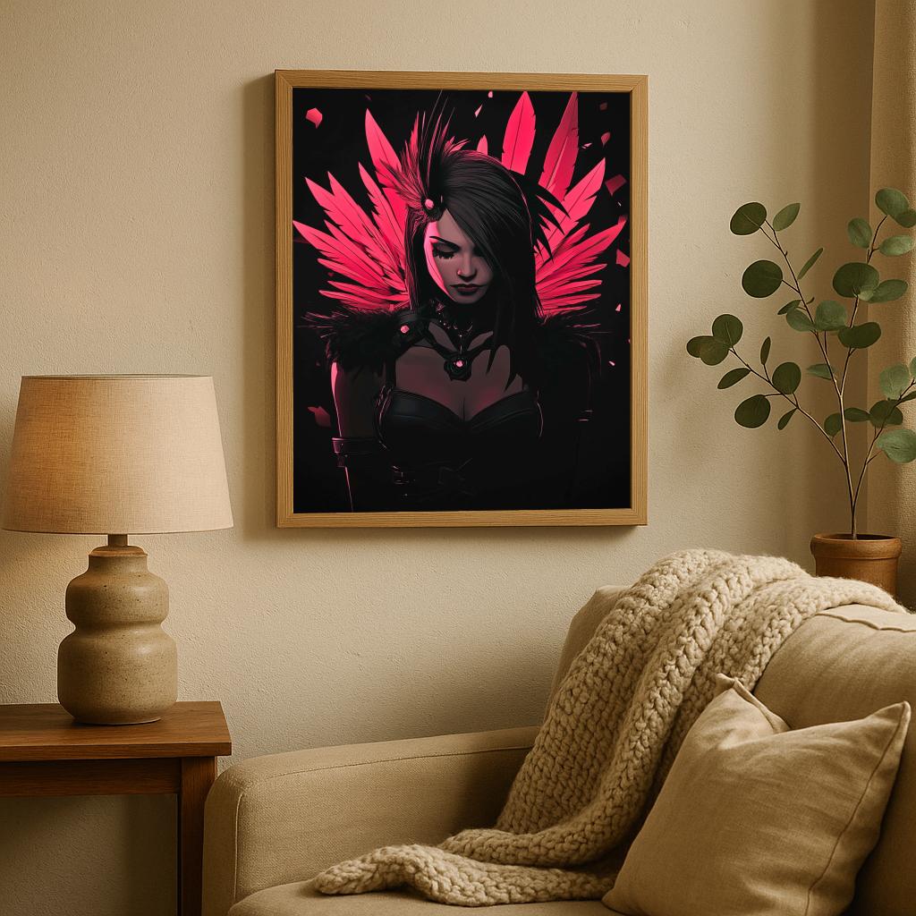 Woman Feather poster sfeerbeeld 1