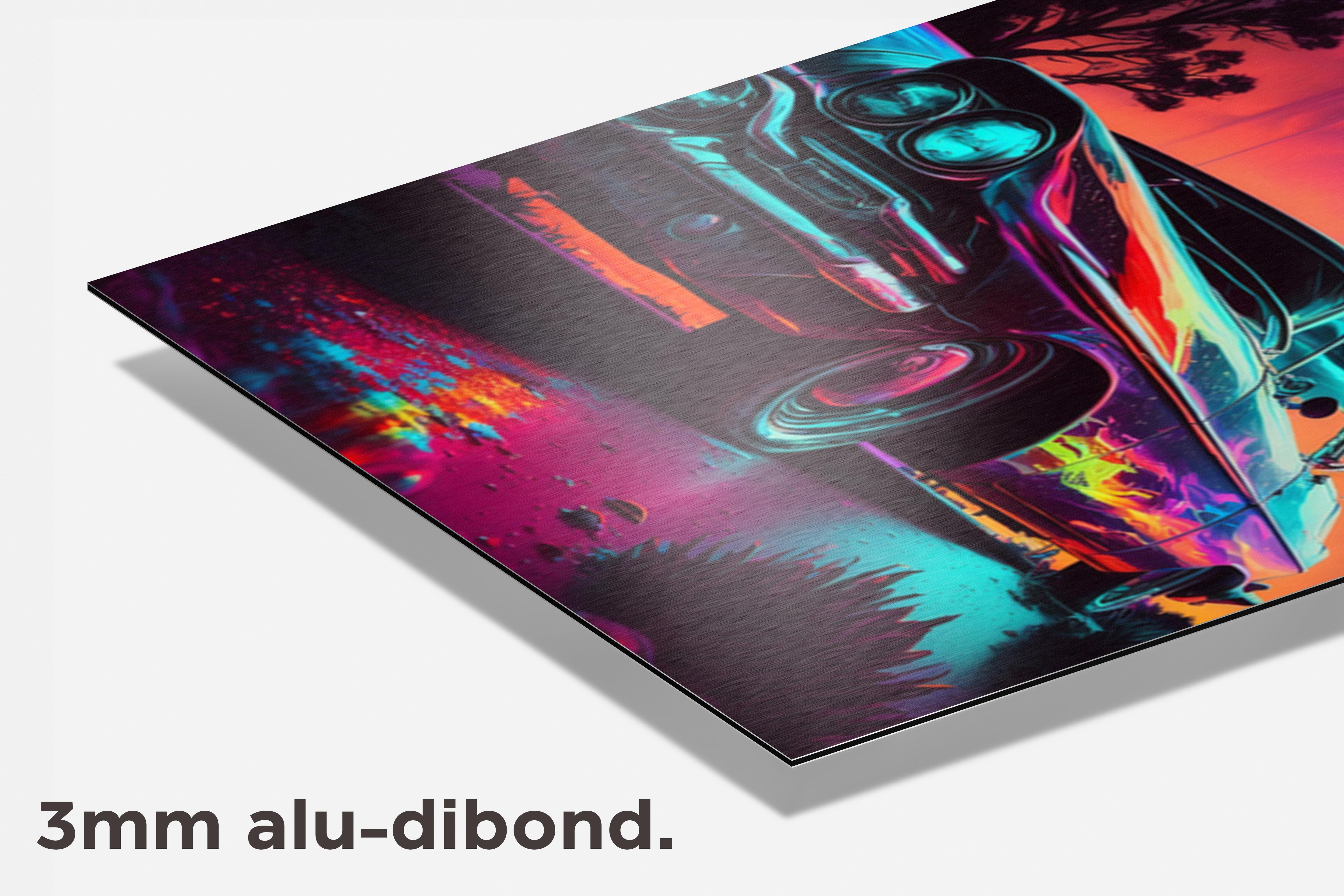 Cadillac Abstract dibond detail