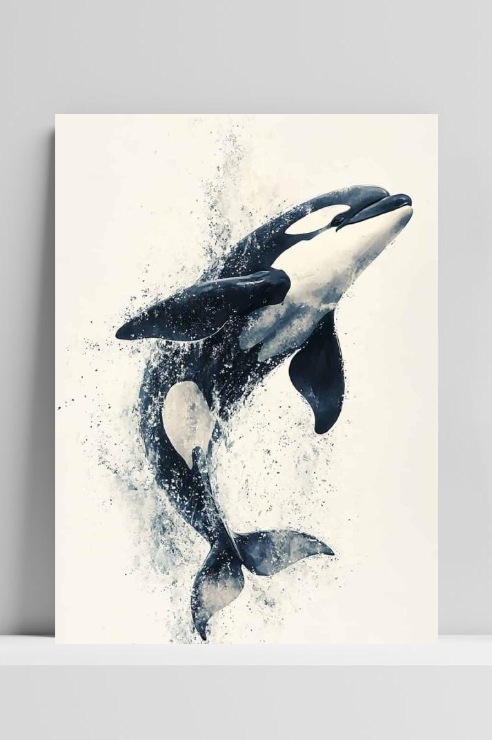 Orka op 3mm aluminium dibond
