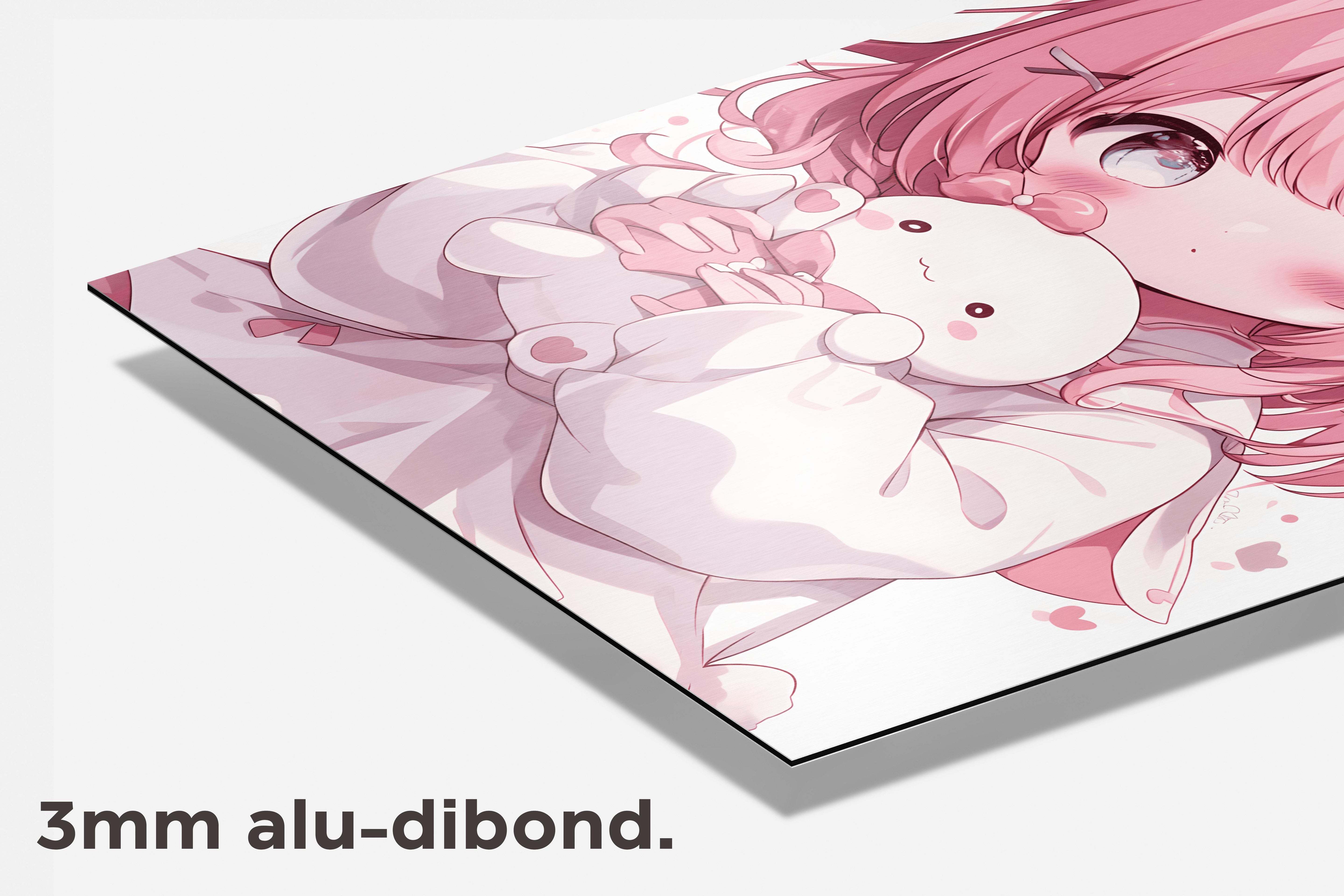 Kawaii Chibi dibond detail