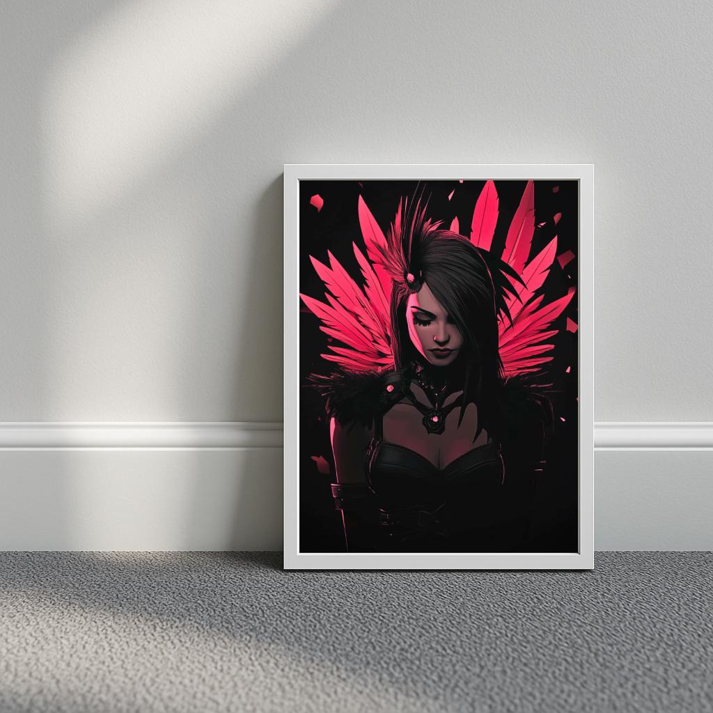Woman Feather poster sfeerbeeld 3