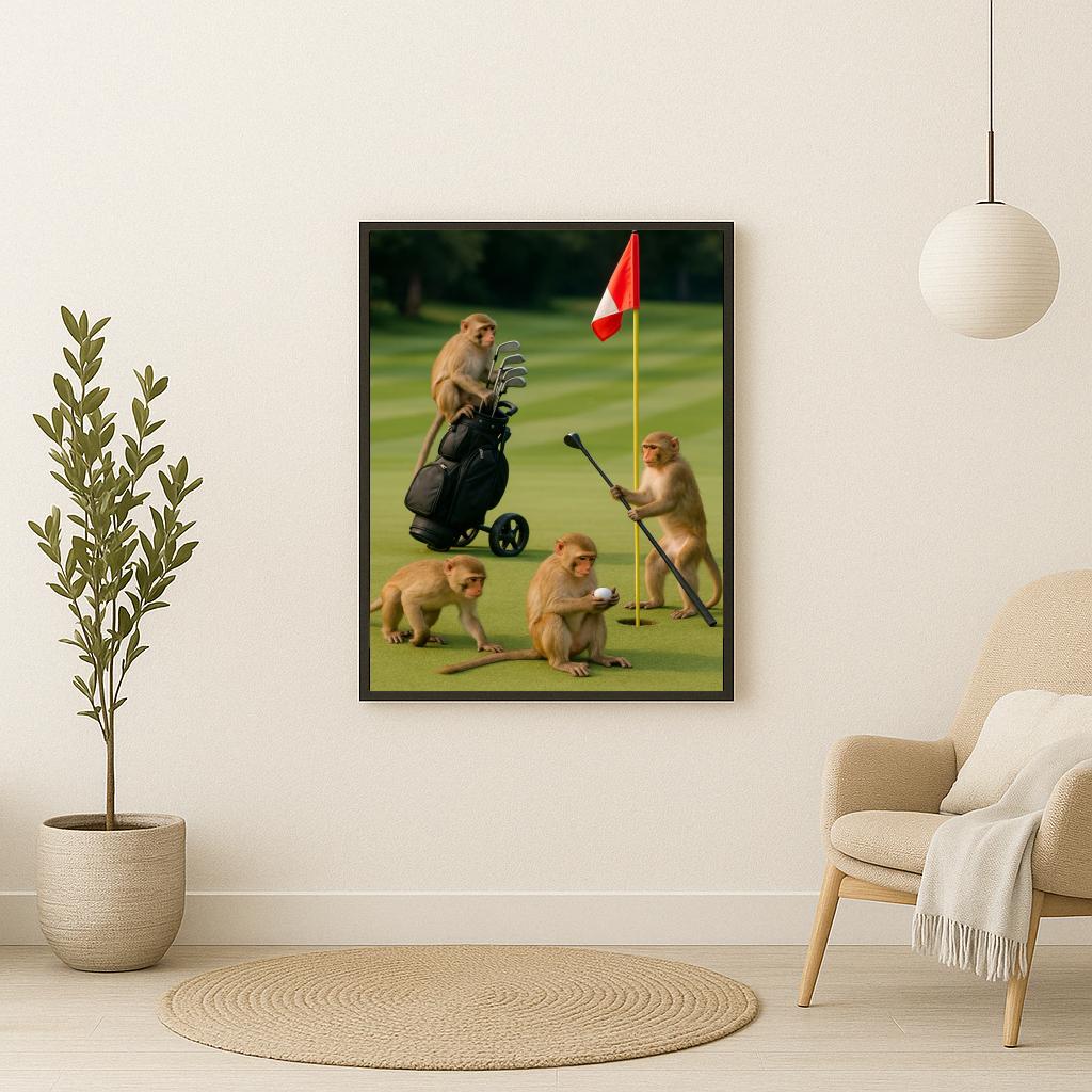 Monkey Golf poster sfeerbeeld 2