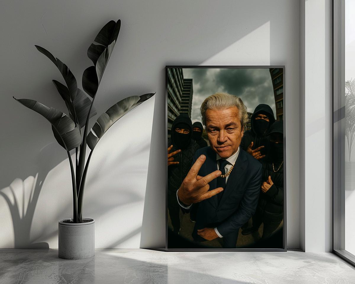 Geert Wilders poster van 25 Artstreet