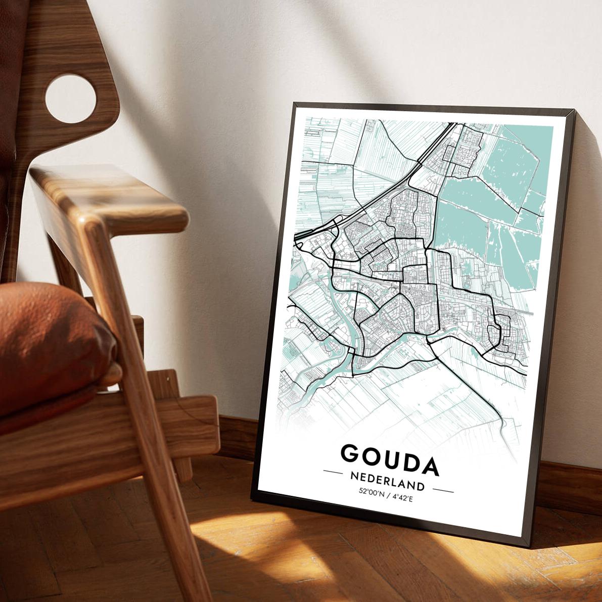 Gouda Blauw poster sfeerbeeld 1