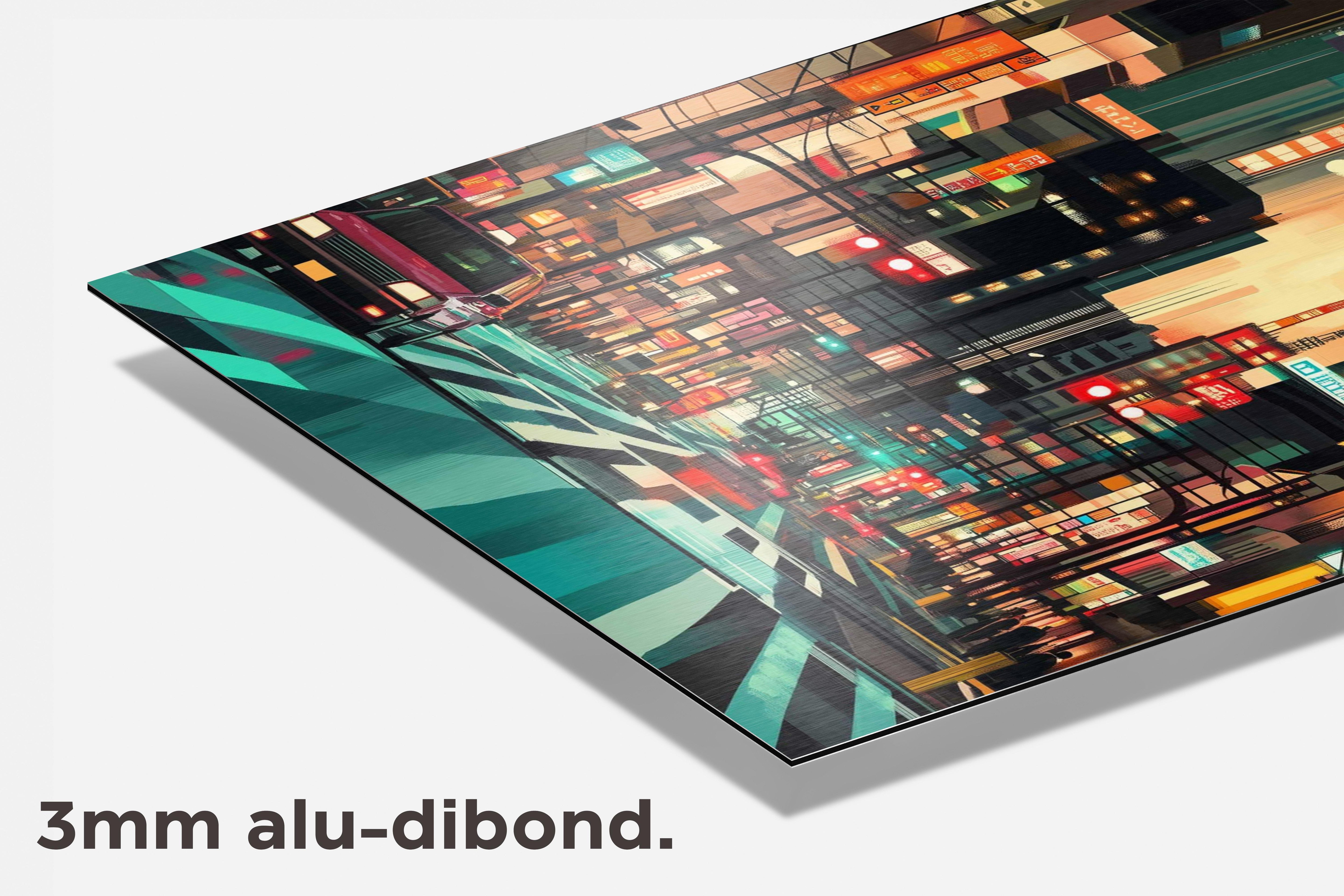 Tokyo dibond detail