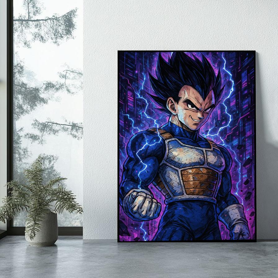 Vegeta Dragon Ball poster sfeerbeeld 1