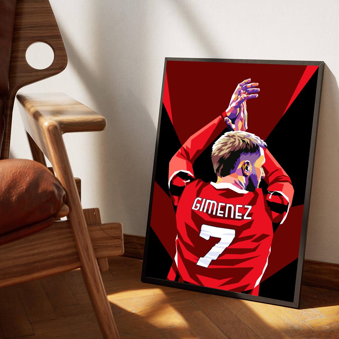 Santiago Giménez poster sfeerbeeld 1