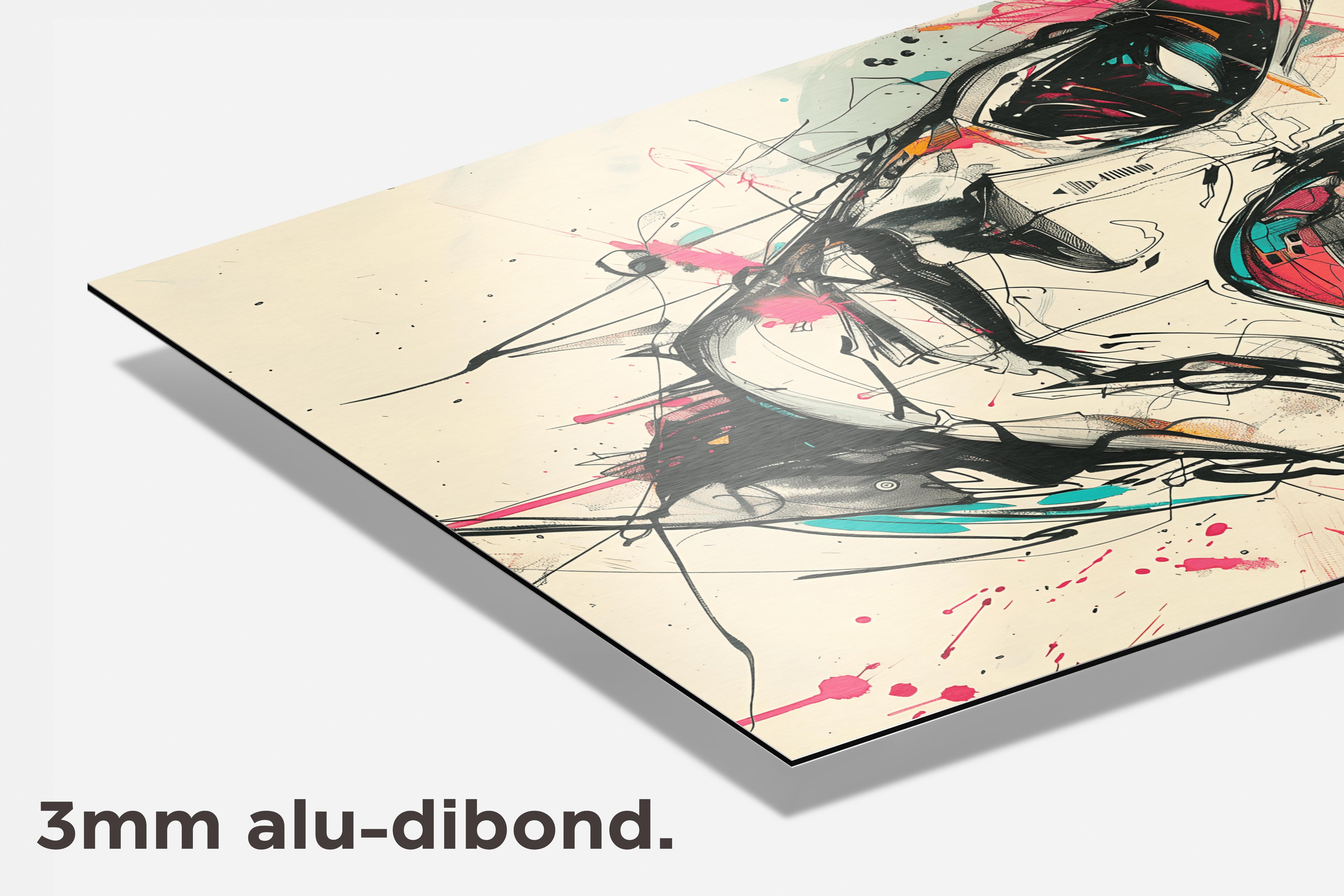 Schets dibond detail