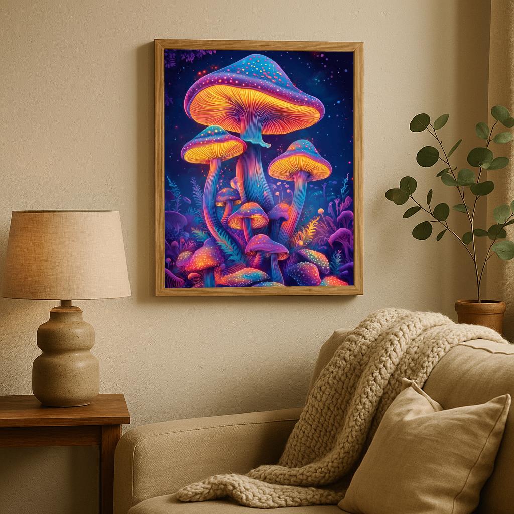 Mushrooms poster sfeerbeeld 1