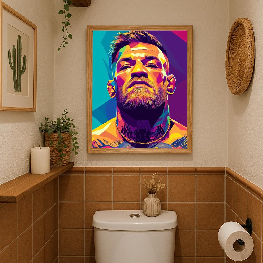 Conor McGregor Pop Art poster sfeerbeeld 2