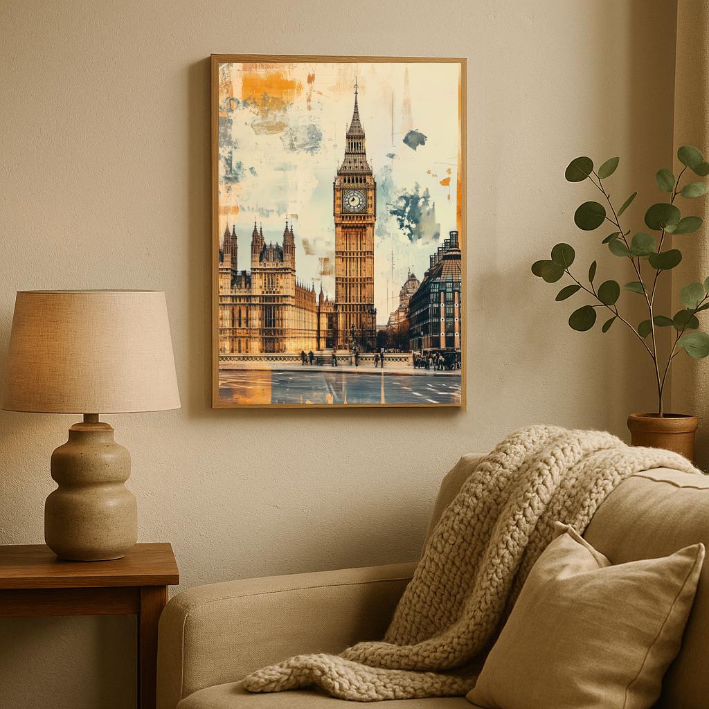 Europe Landmarks Big Ben poster sfeerbeeld 2