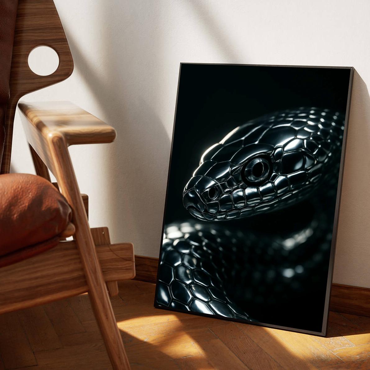 Snake B&W poster sfeerbeeld 1