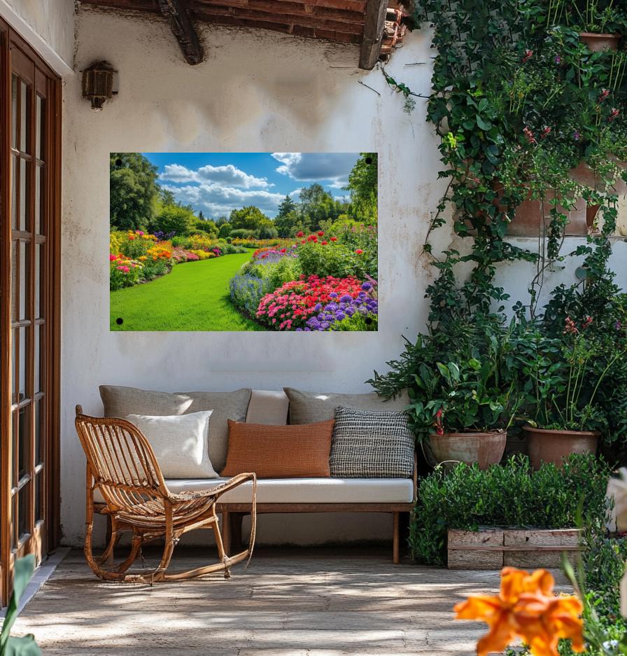 Tuinposter Zomer Tuin van 25 Artstreet