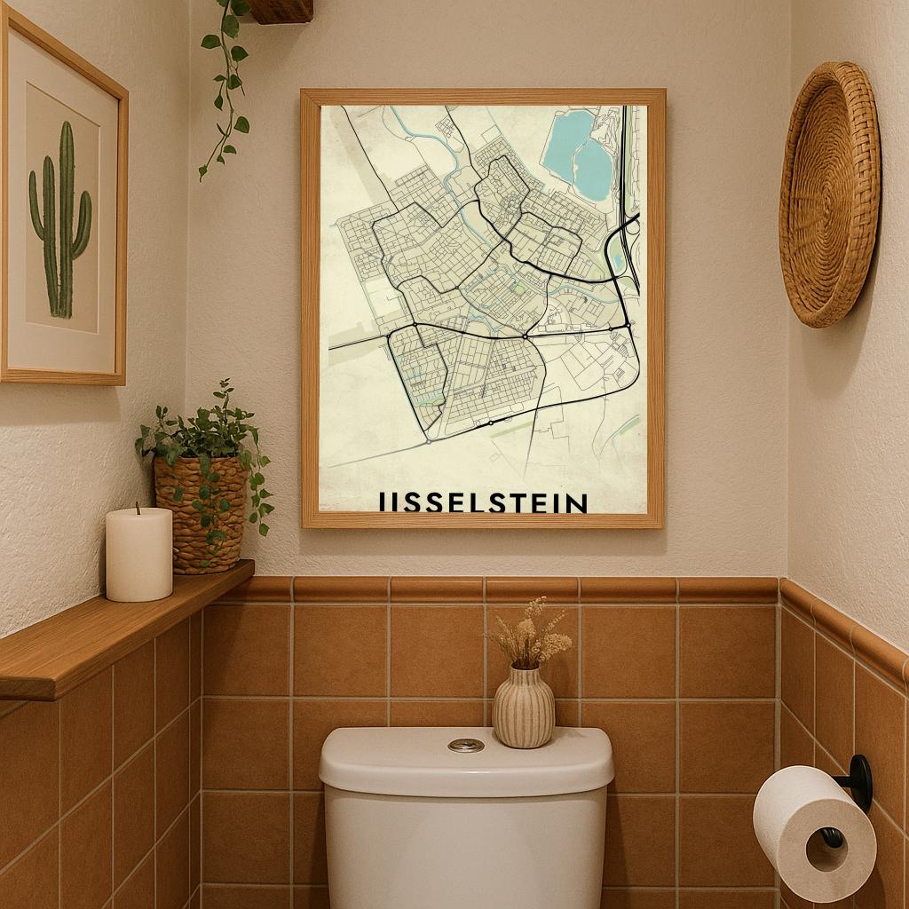 Ijsselstein Vintage poster sfeerbeeld 3