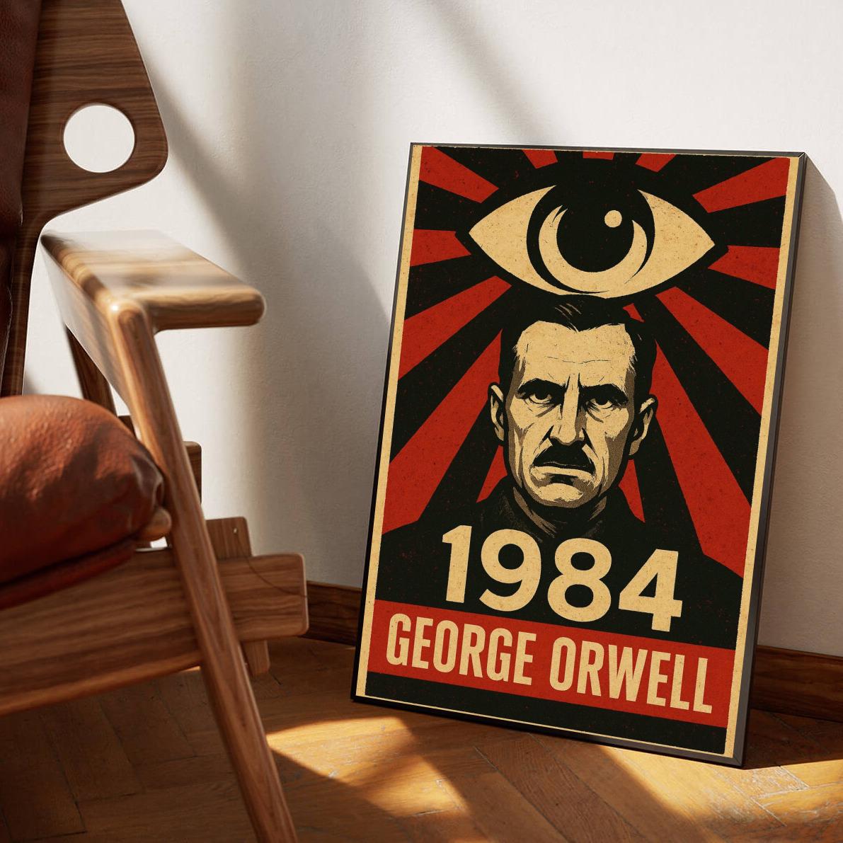 1984 George Orwell poster sfeerbeeld 1