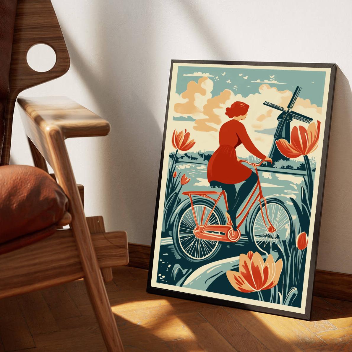Vintage Netherlands poster van 25 Artstreet