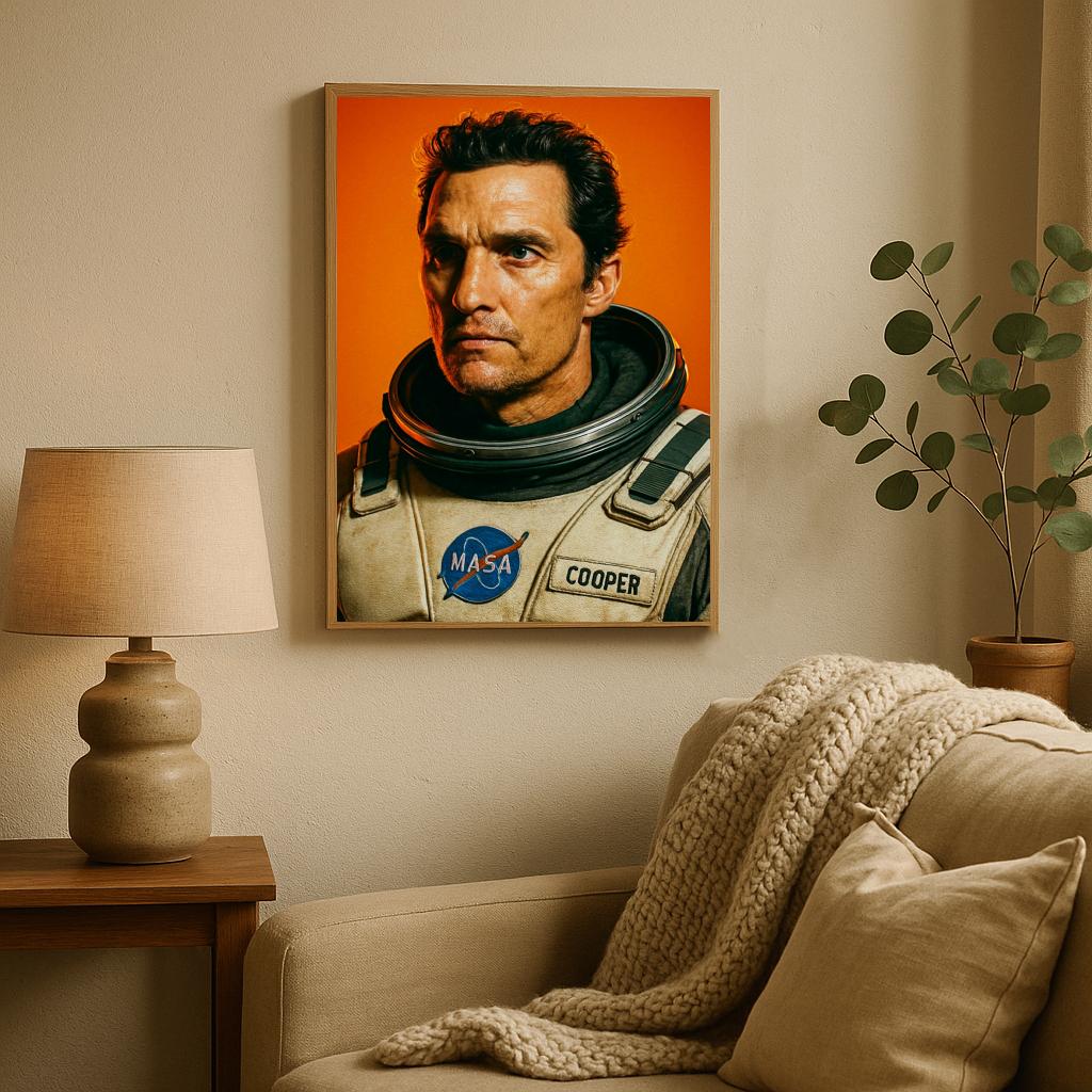 Matthew McConaughey Interstellar poster sfeerbeeld 2