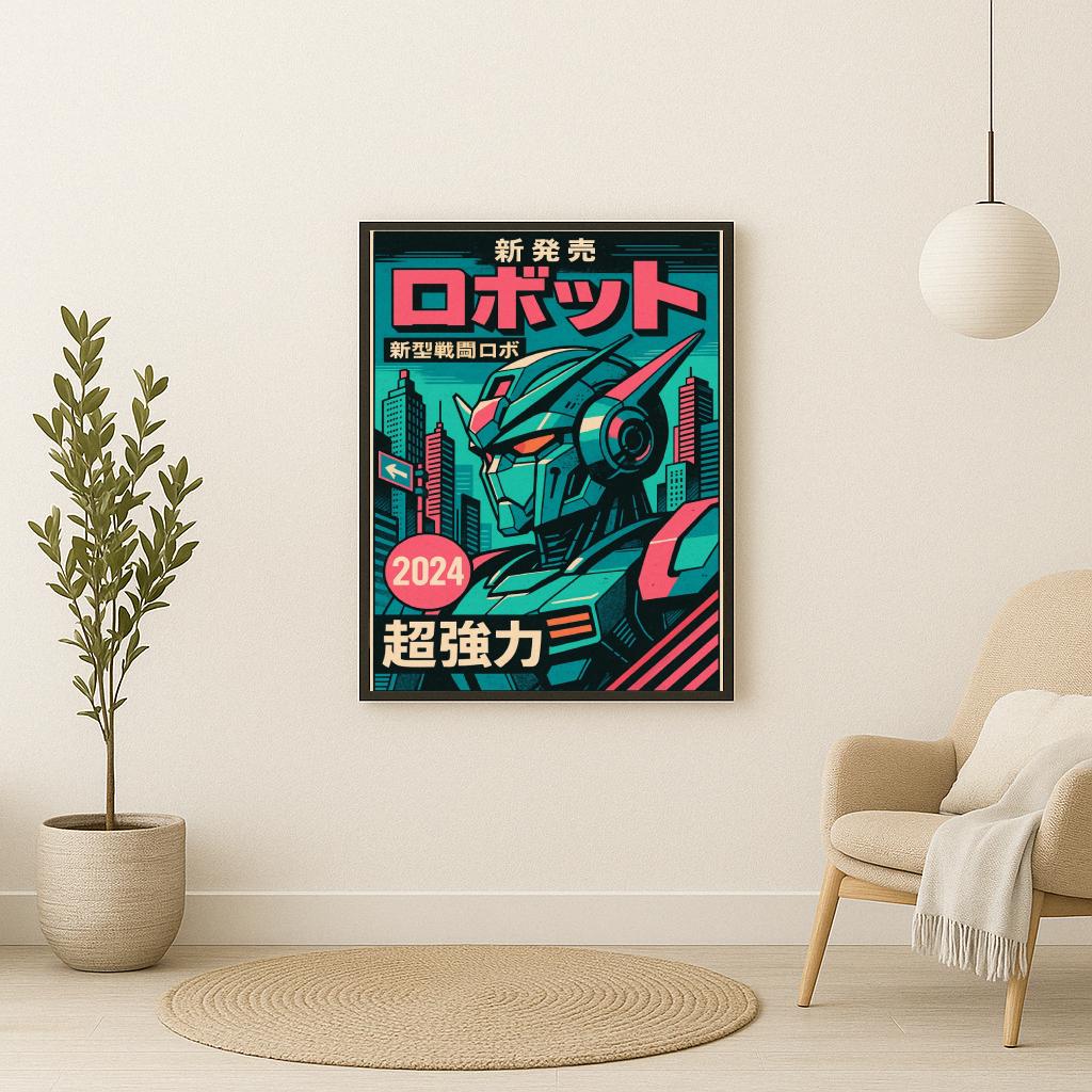 Robot Manga poster sfeerbeeld 2