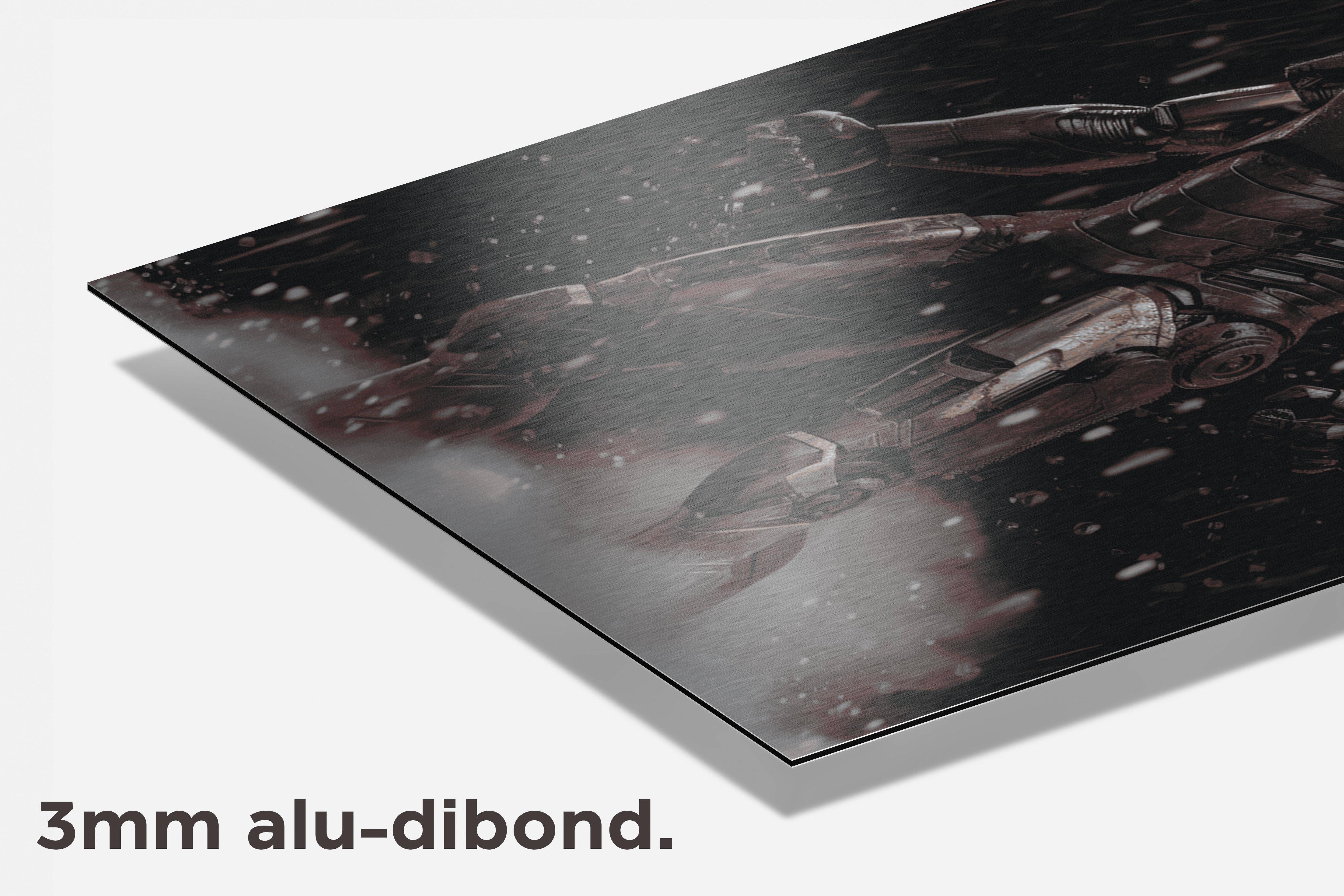 Iron Man Poster dibond detail