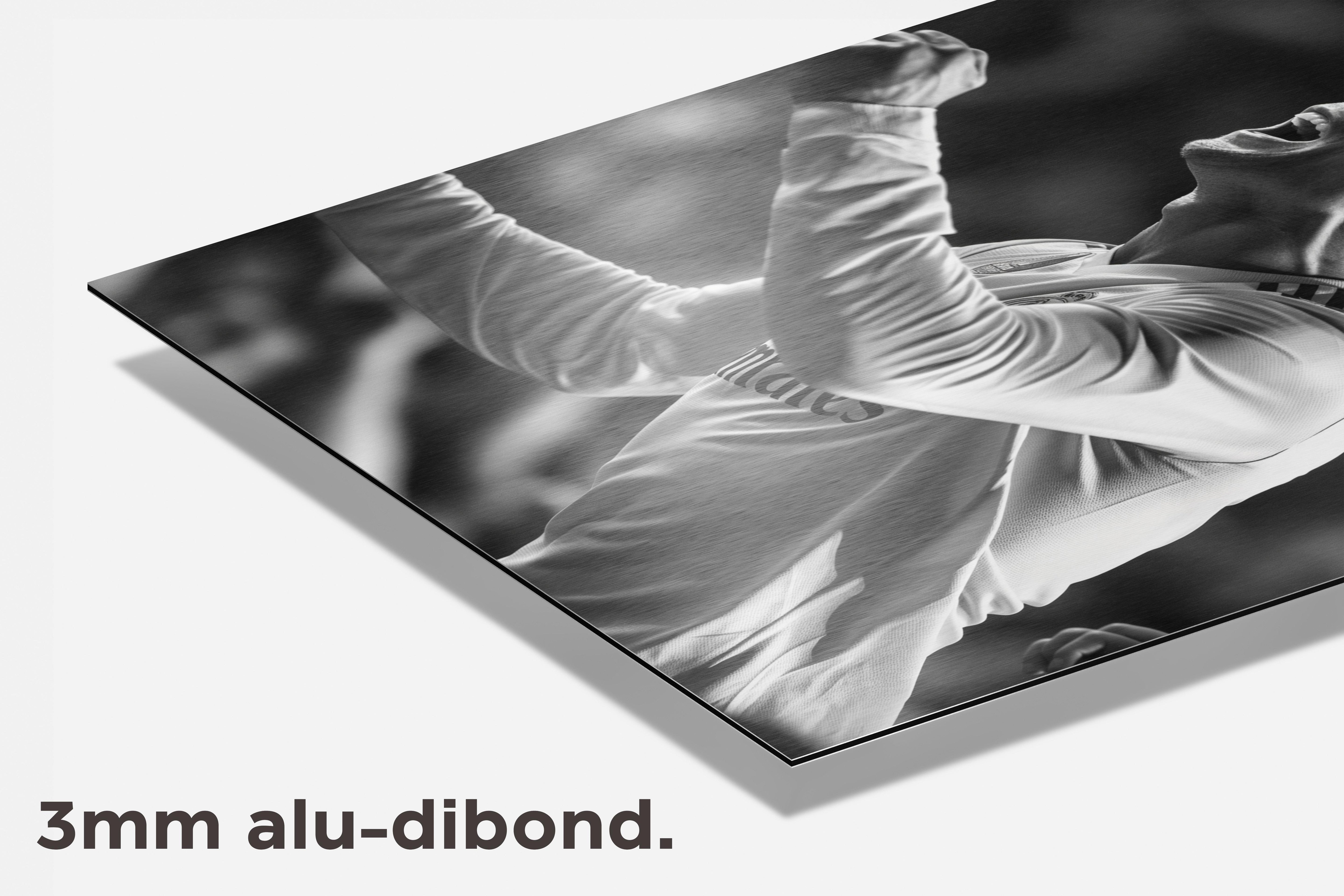 Ronaldo goal dibond detail