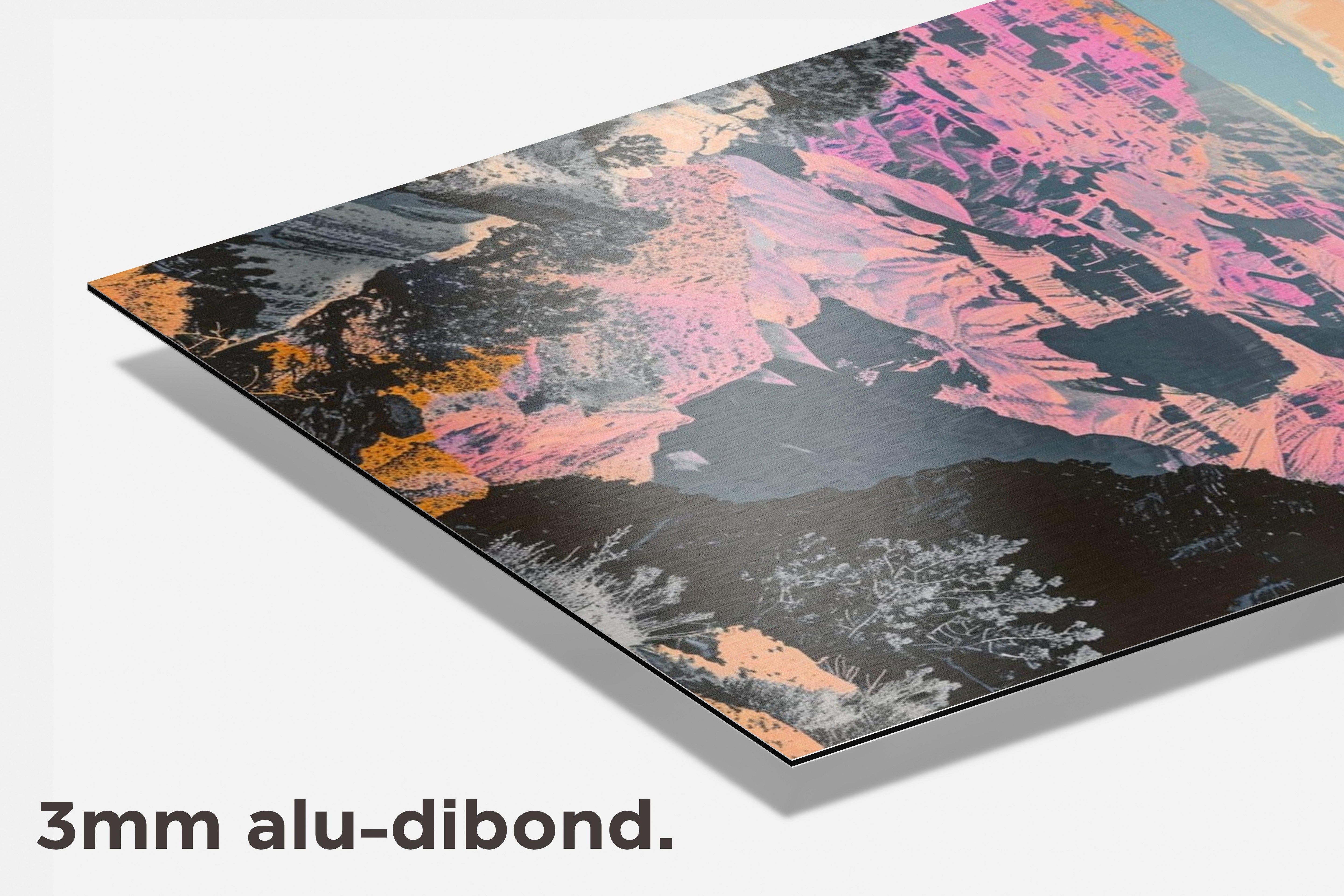 Grand Canyon dibond detail