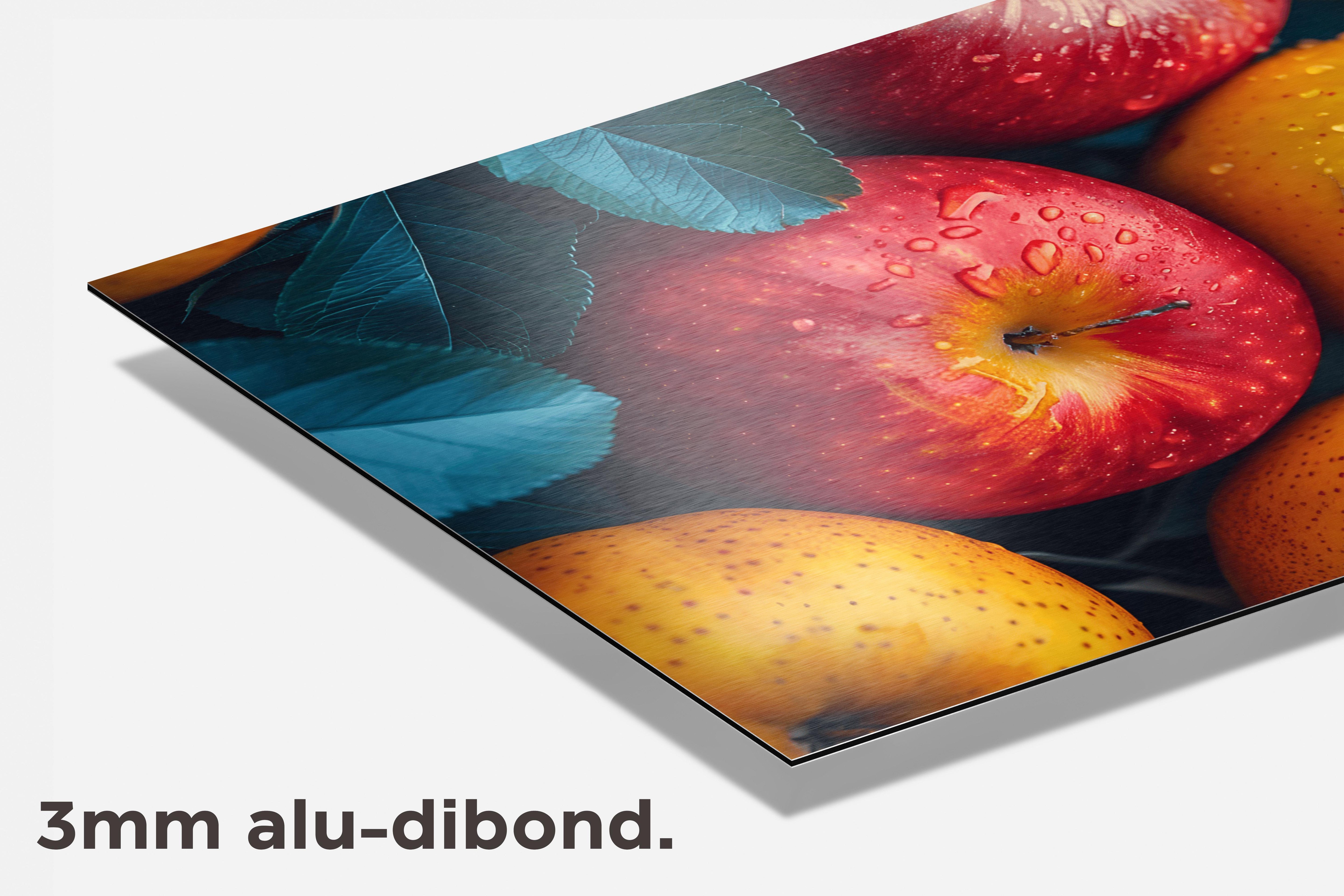 Verse Appels dibond detail