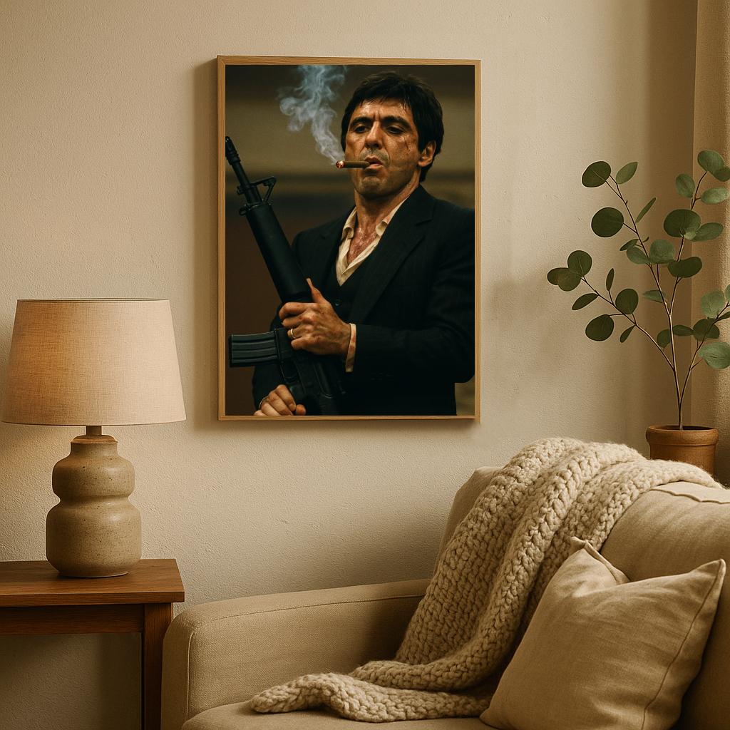 Scarface Tony Montana poster sfeerbeeld 2