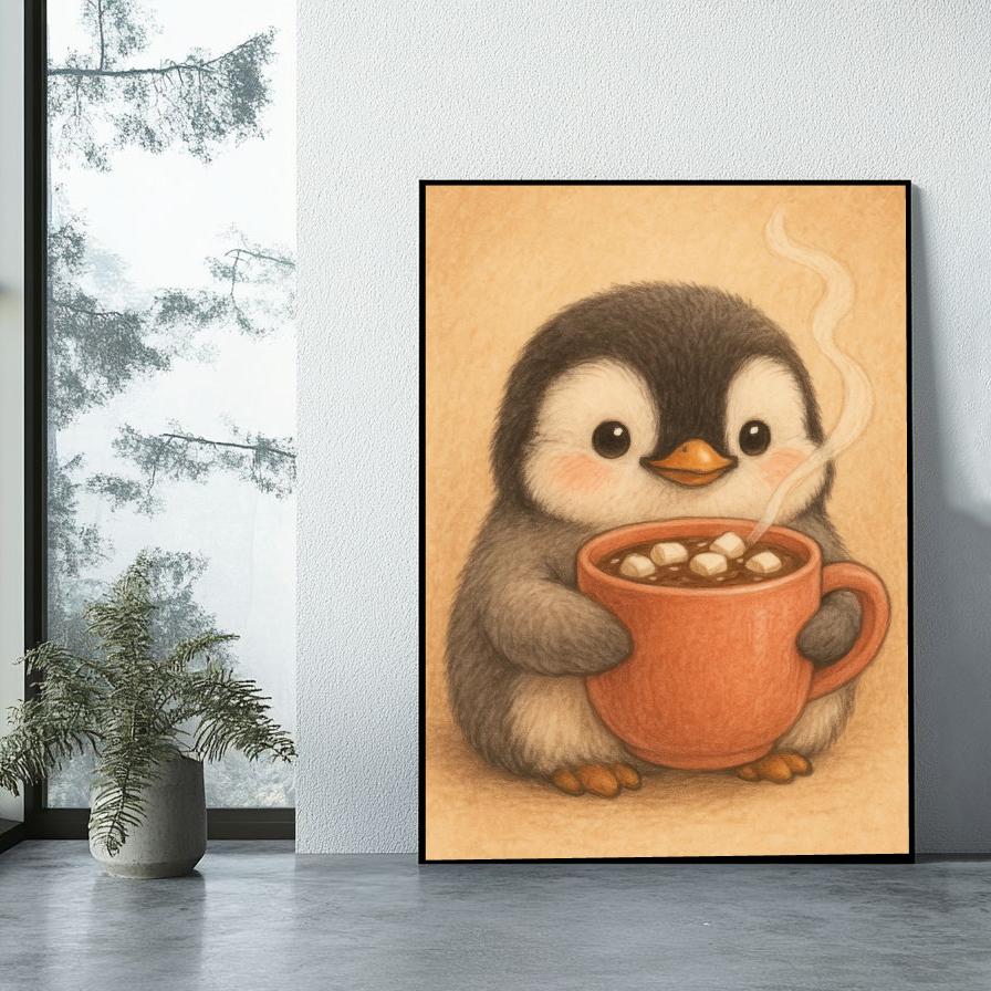 Penguin Hot Choco poster sfeerbeeld 1