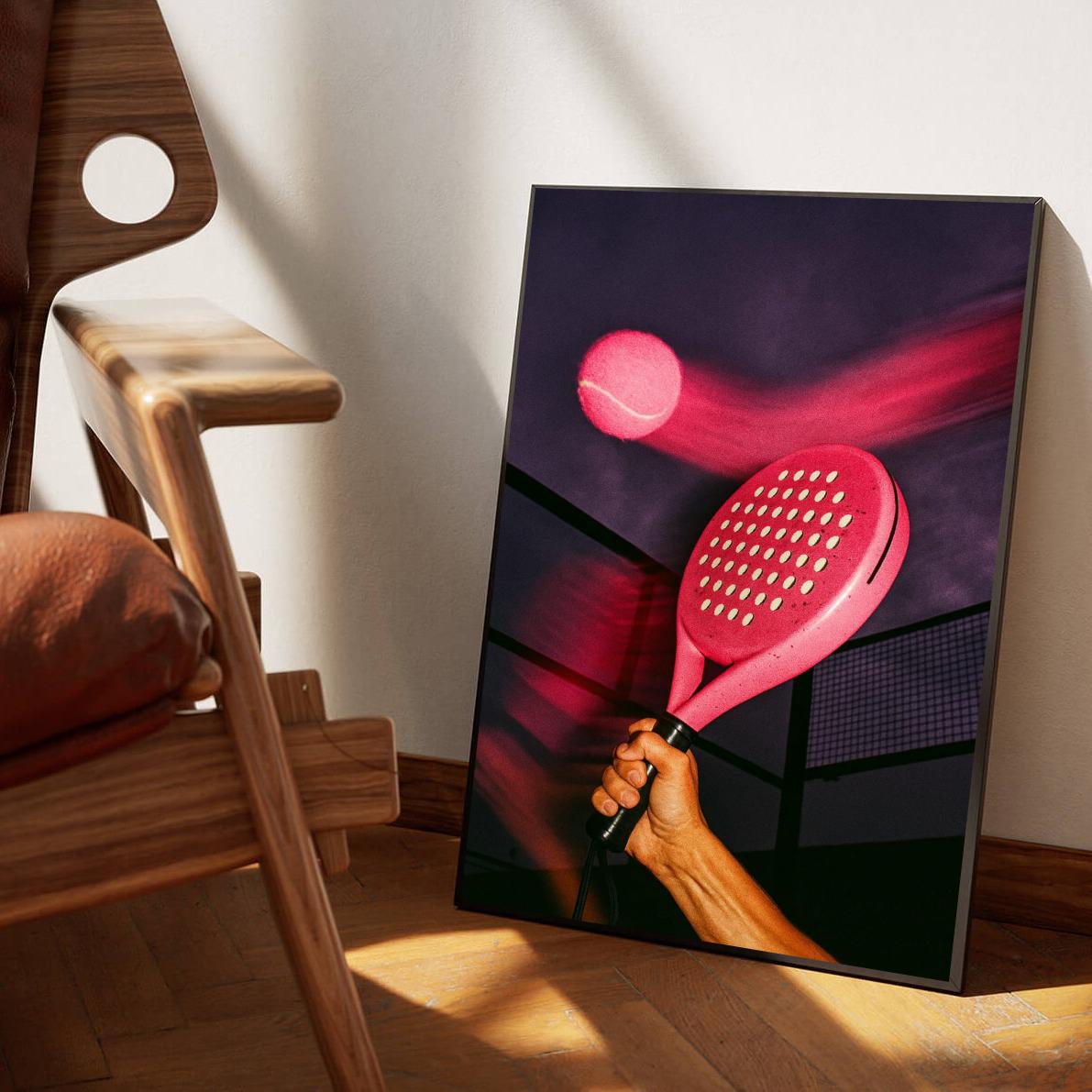 Padel Tennis poster sfeerbeeld 1