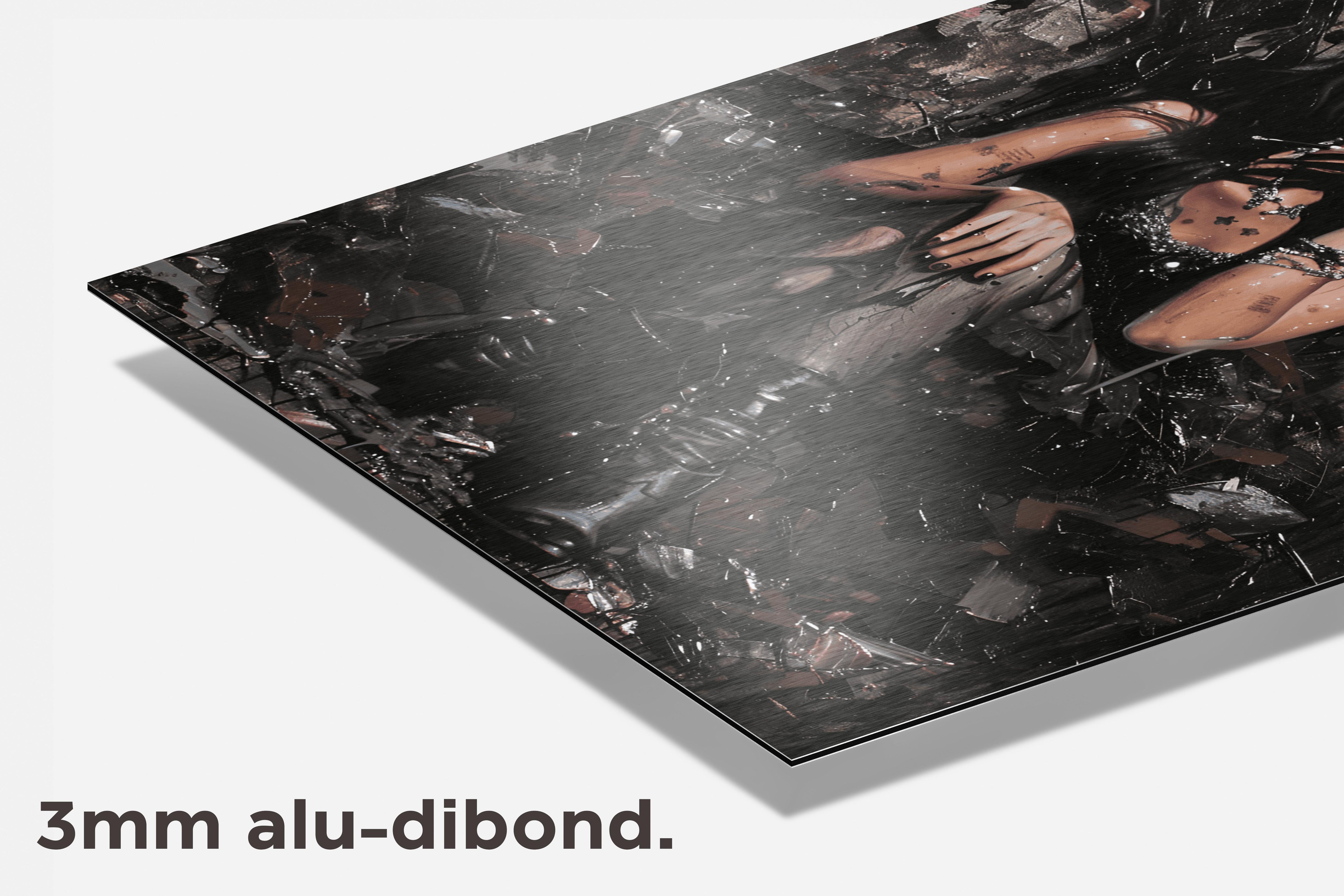 Rots Fee dibond detail
