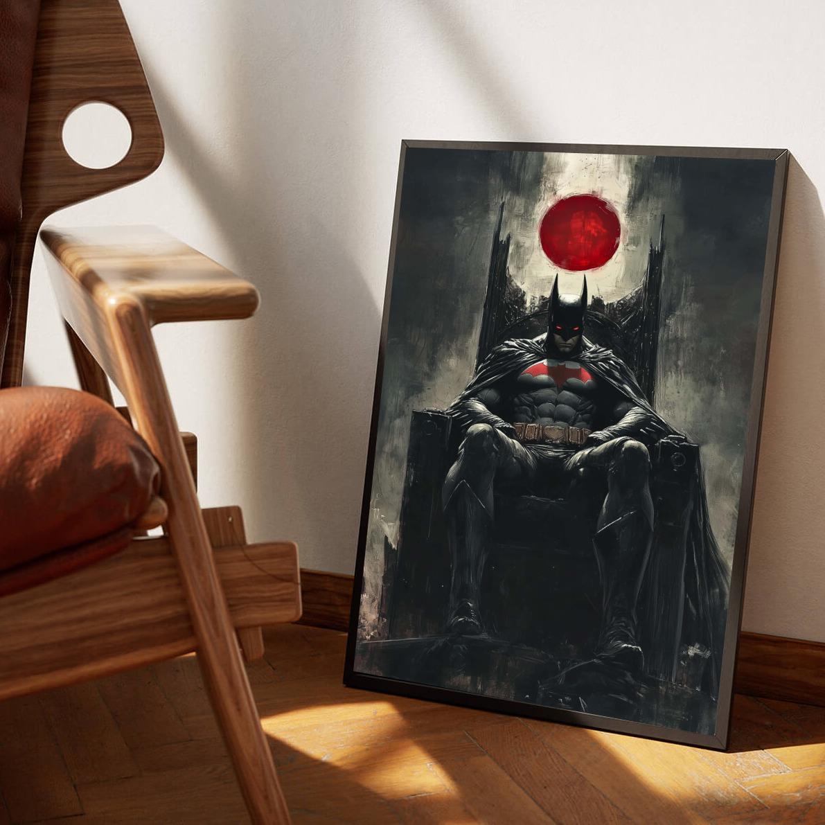 Batman dans un intérieur