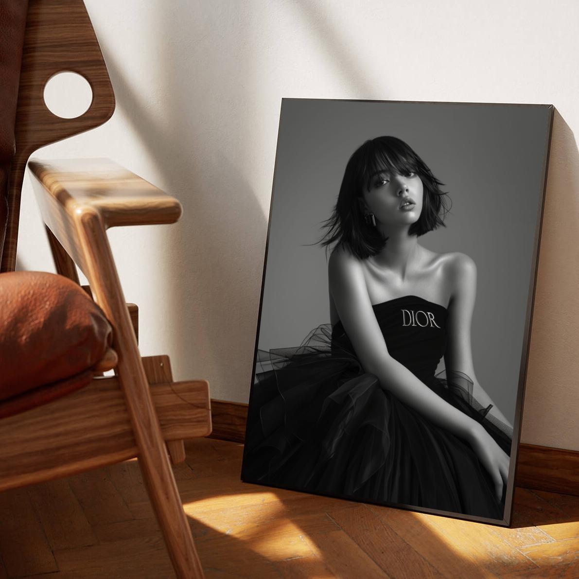 Dior Model B&W poster sfeerbeeld 1