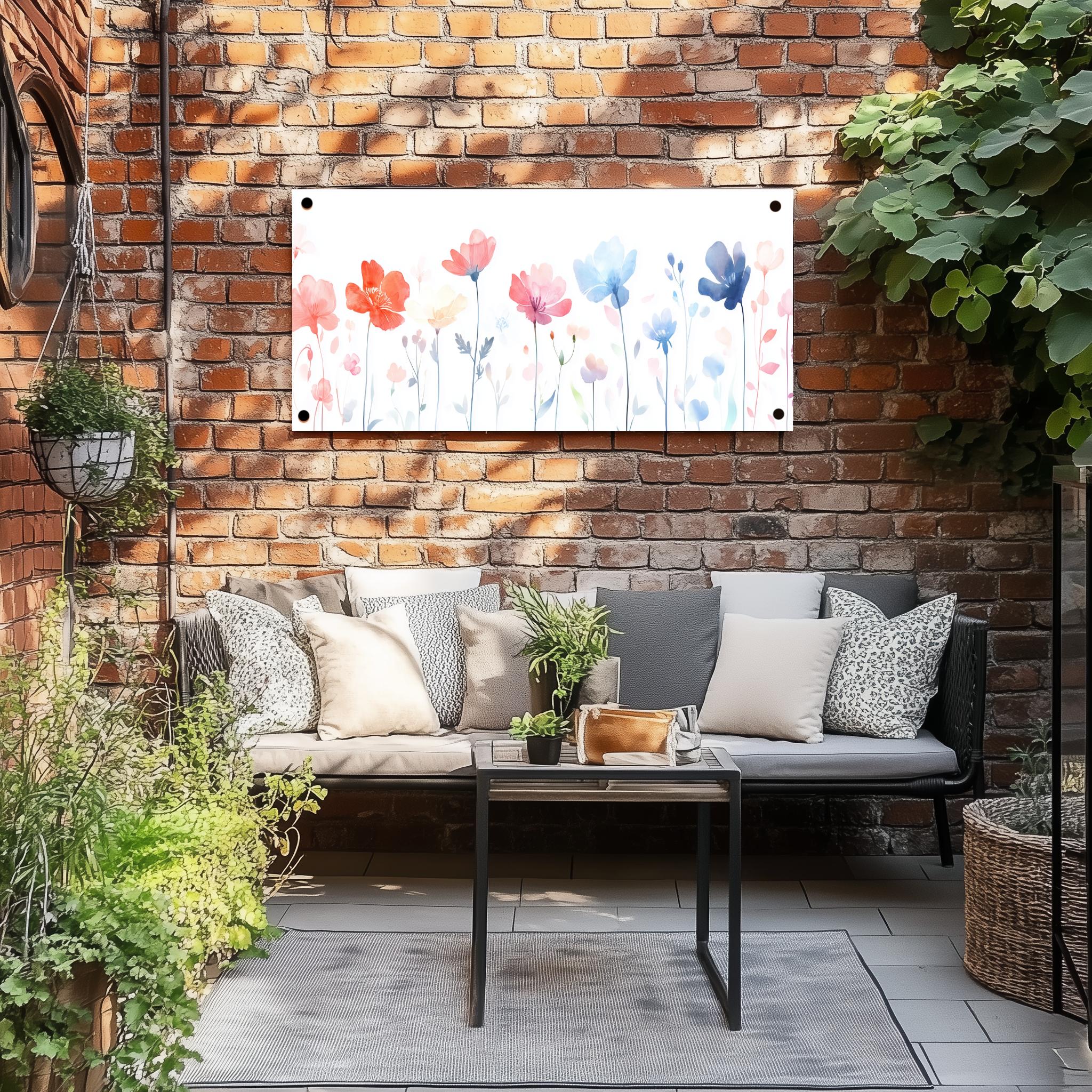 Tuinposter Bloemen sfeerbeeld 3