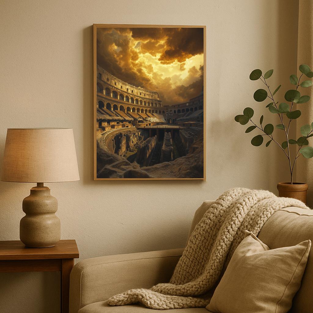 Colosseum Rome poster sfeerbeeld 2
