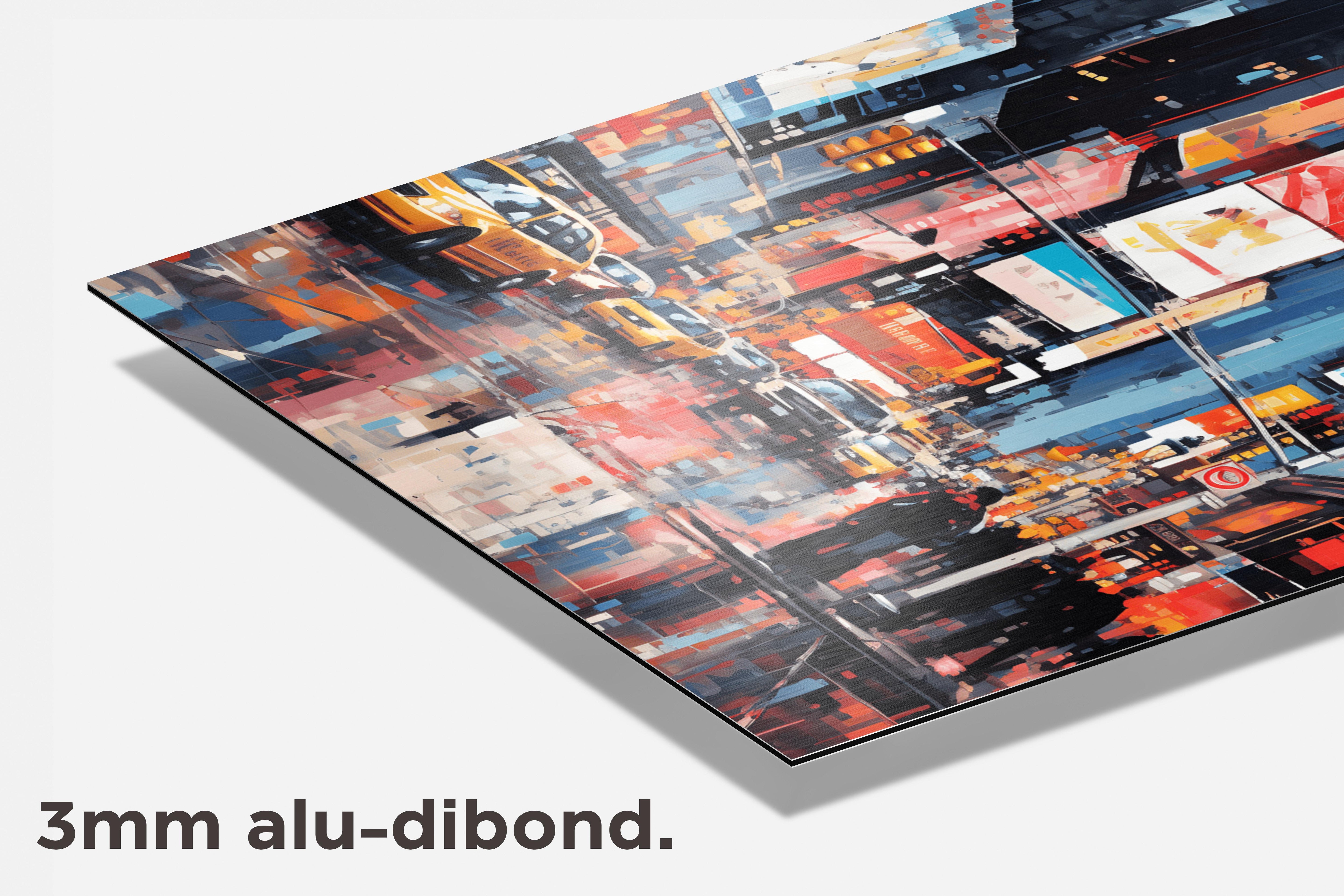 Times Square dibond detail
