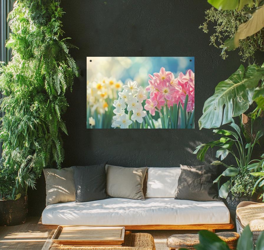 Tuinposter Hyacint sfeerbeeld 1
