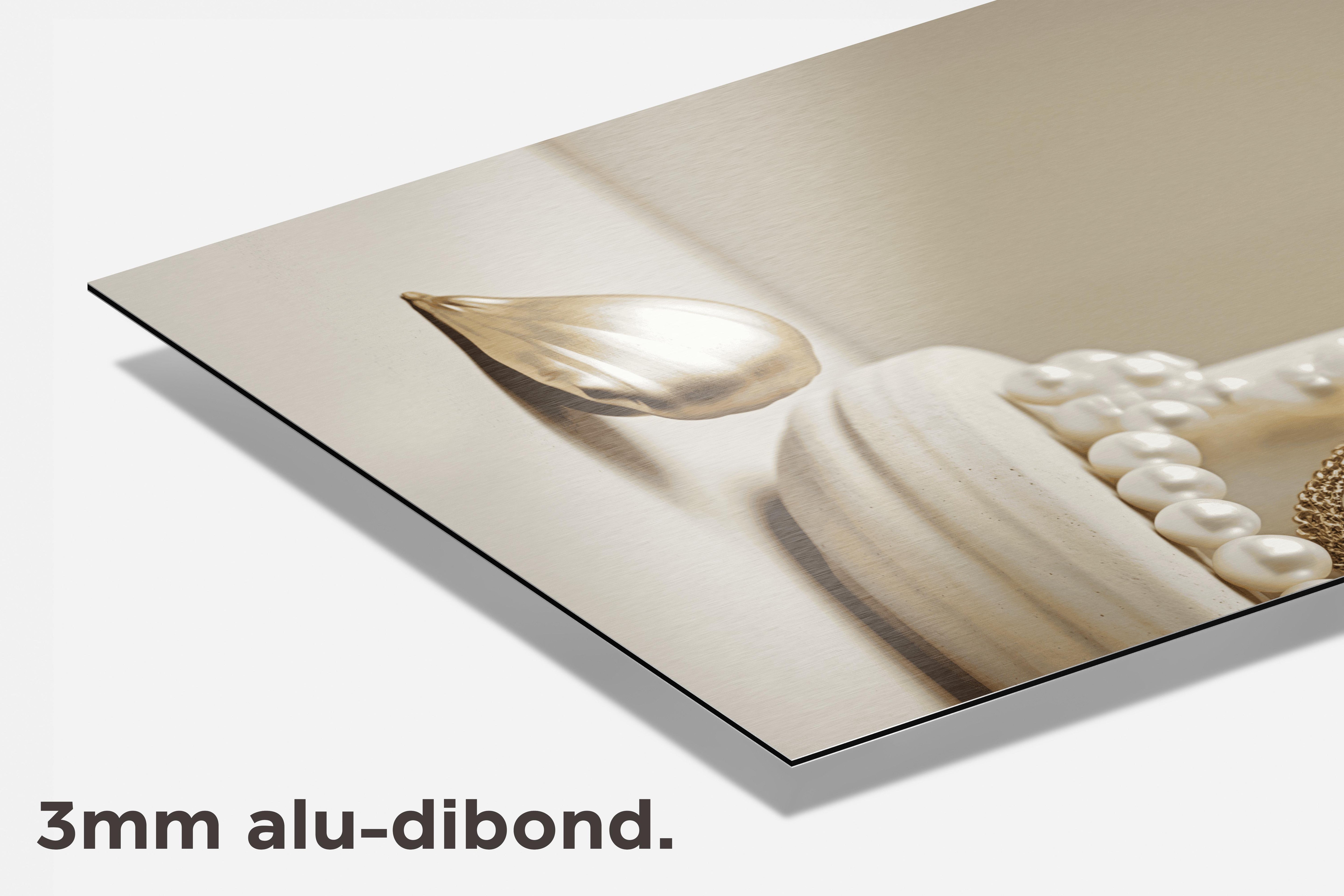 Parels Goud dibond detail