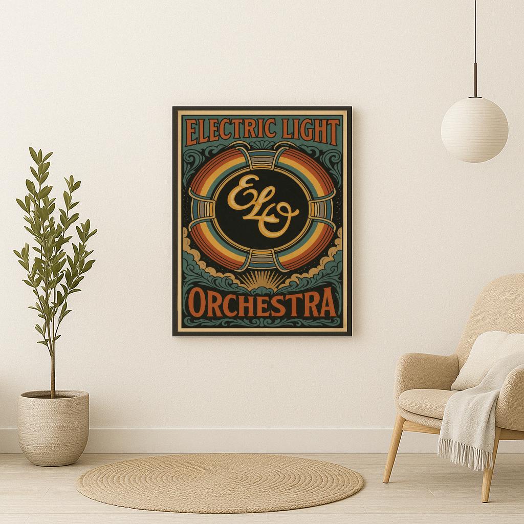 Electric Light Orchestra Vintage poster sfeerbeeld 2