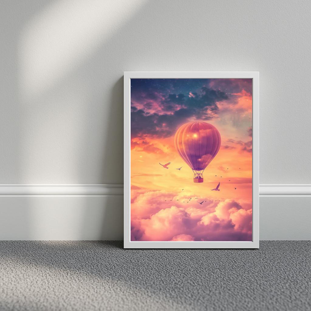 Air Balloon Cartoon poster sfeerbeeld 3