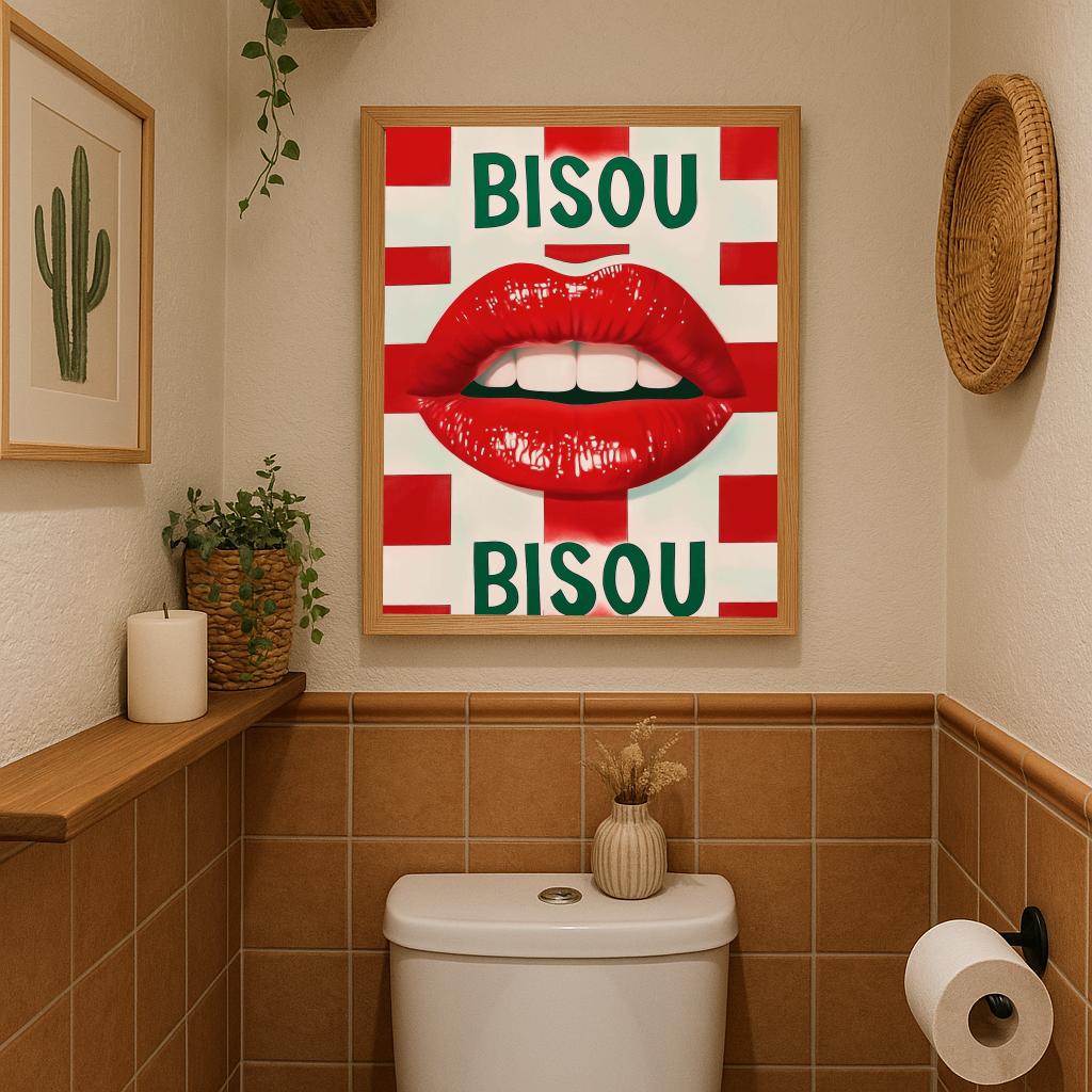 Bisou Text poster sfeerbeeld 3