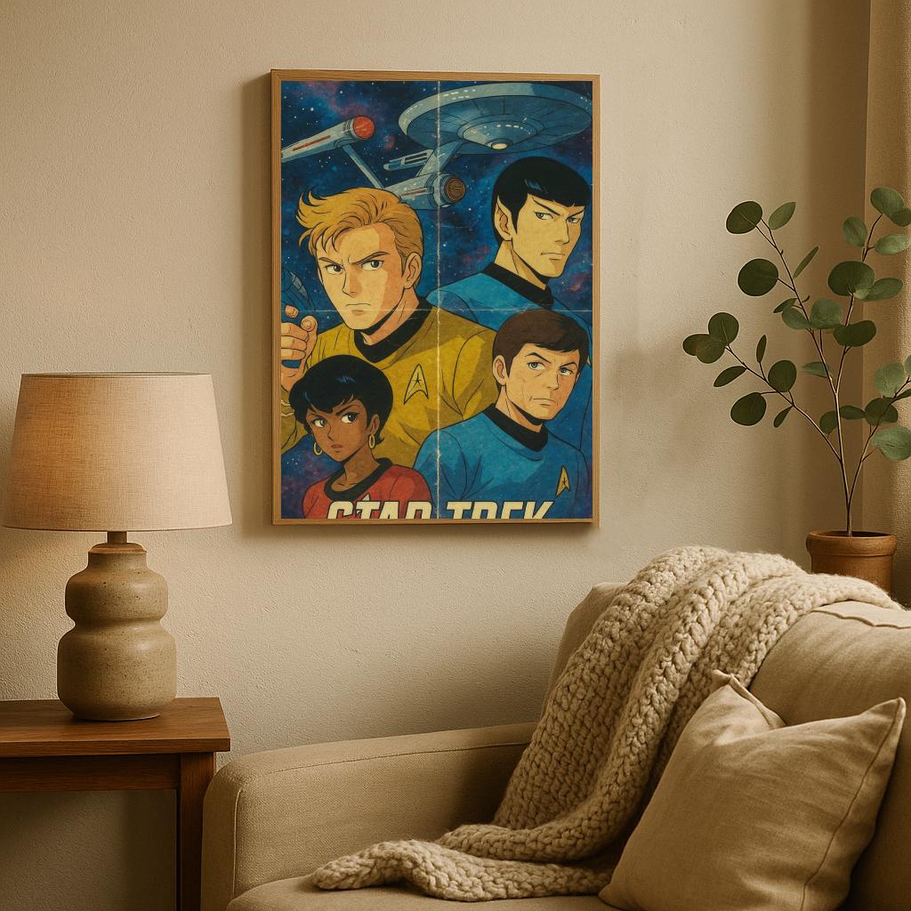 Star Trek Anime Text poster sfeerbeeld 2