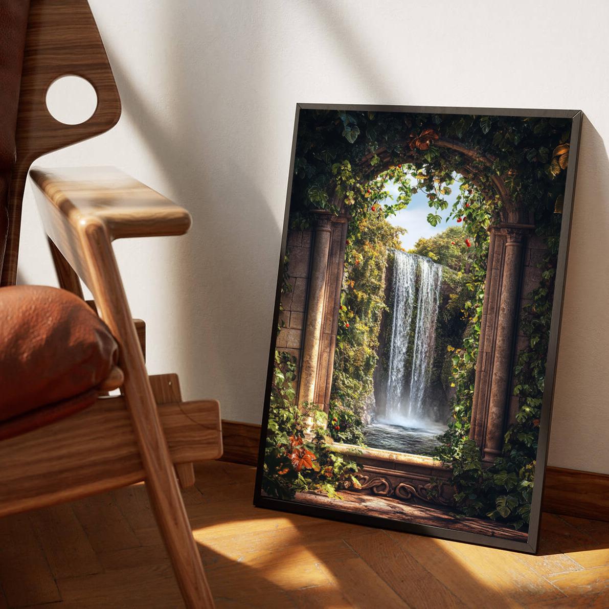 Baroque Waterfall poster sfeerbeeld 3