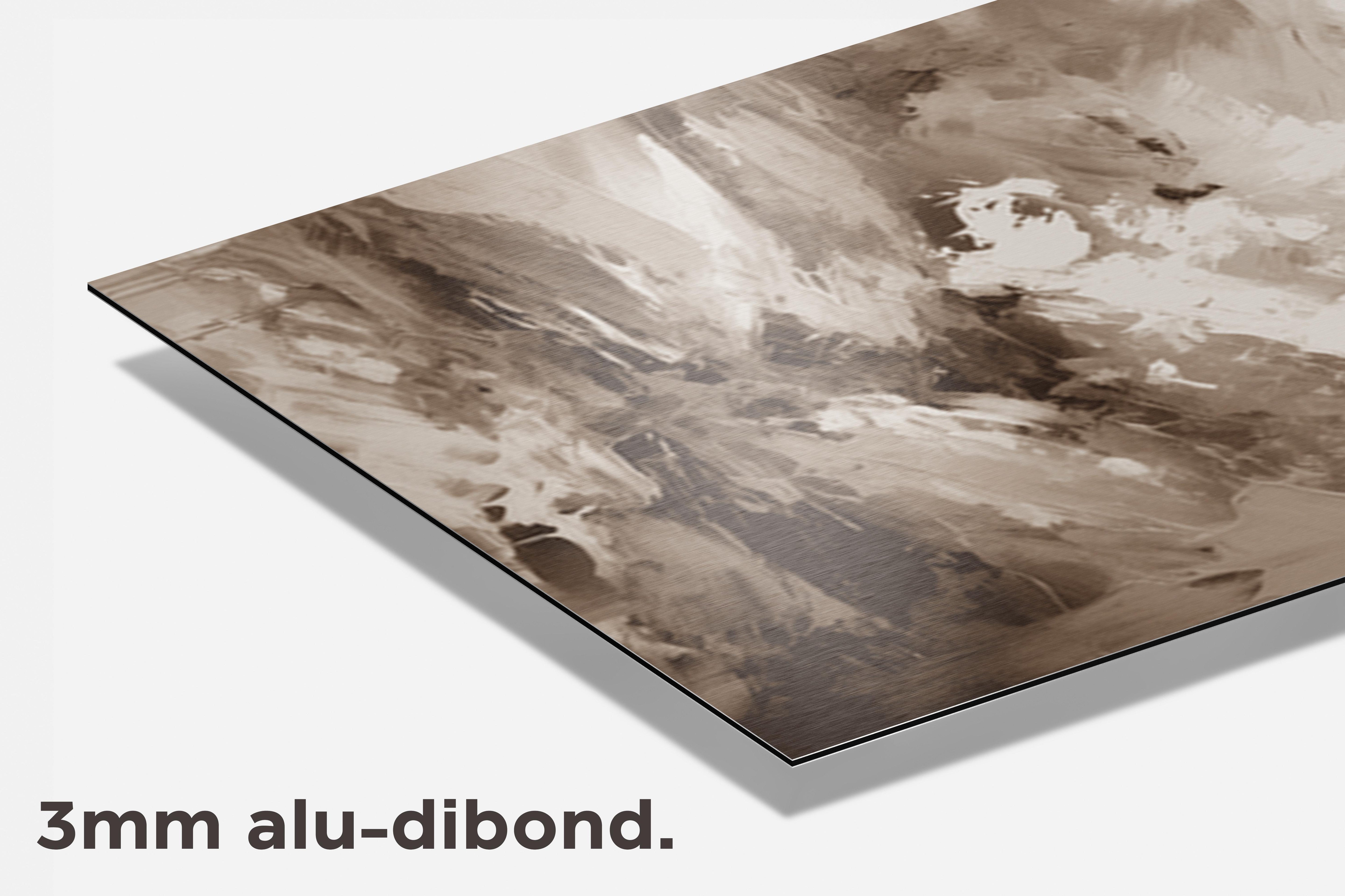 Abstract Beige dibond detail