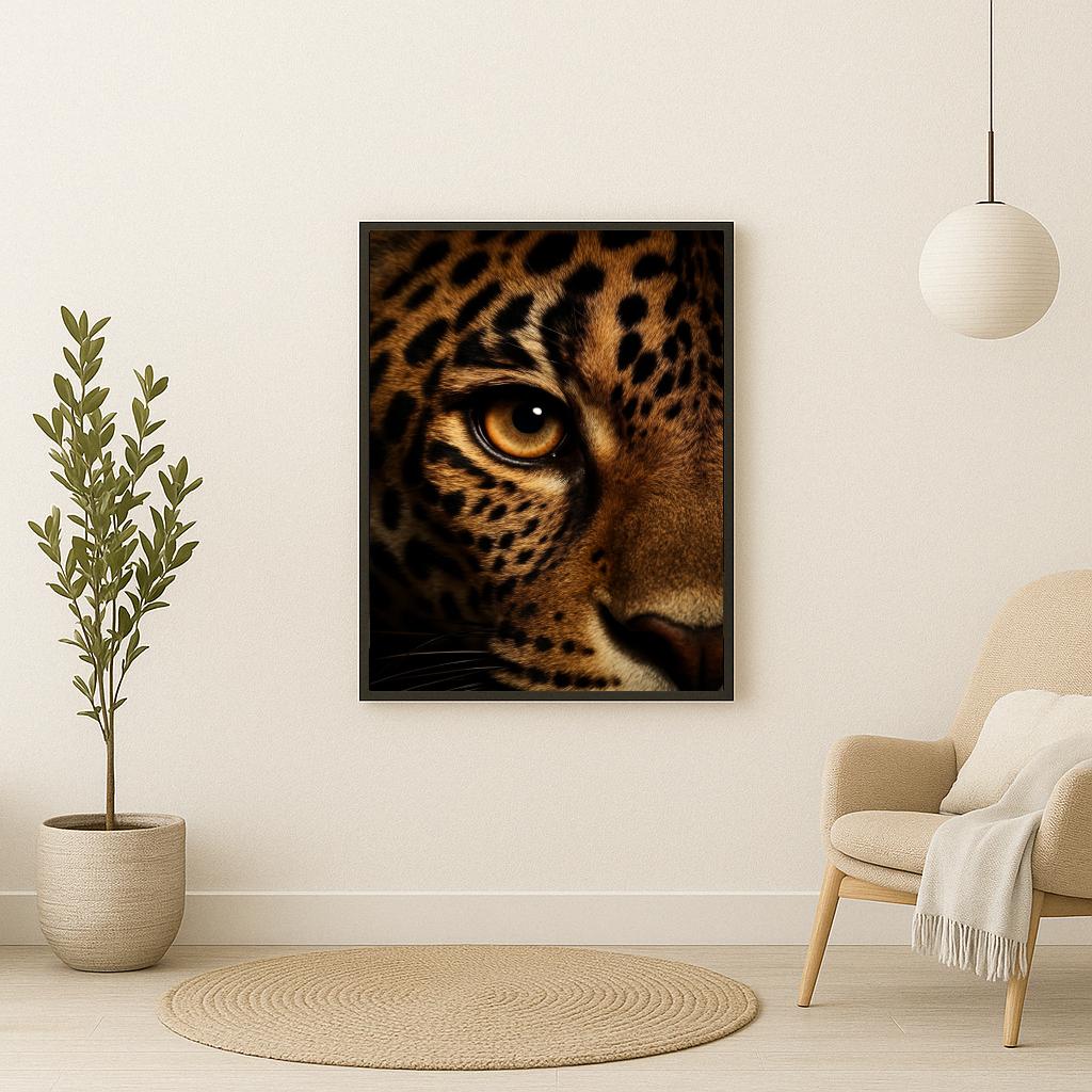 Leopard Close-up poster sfeerbeeld 2