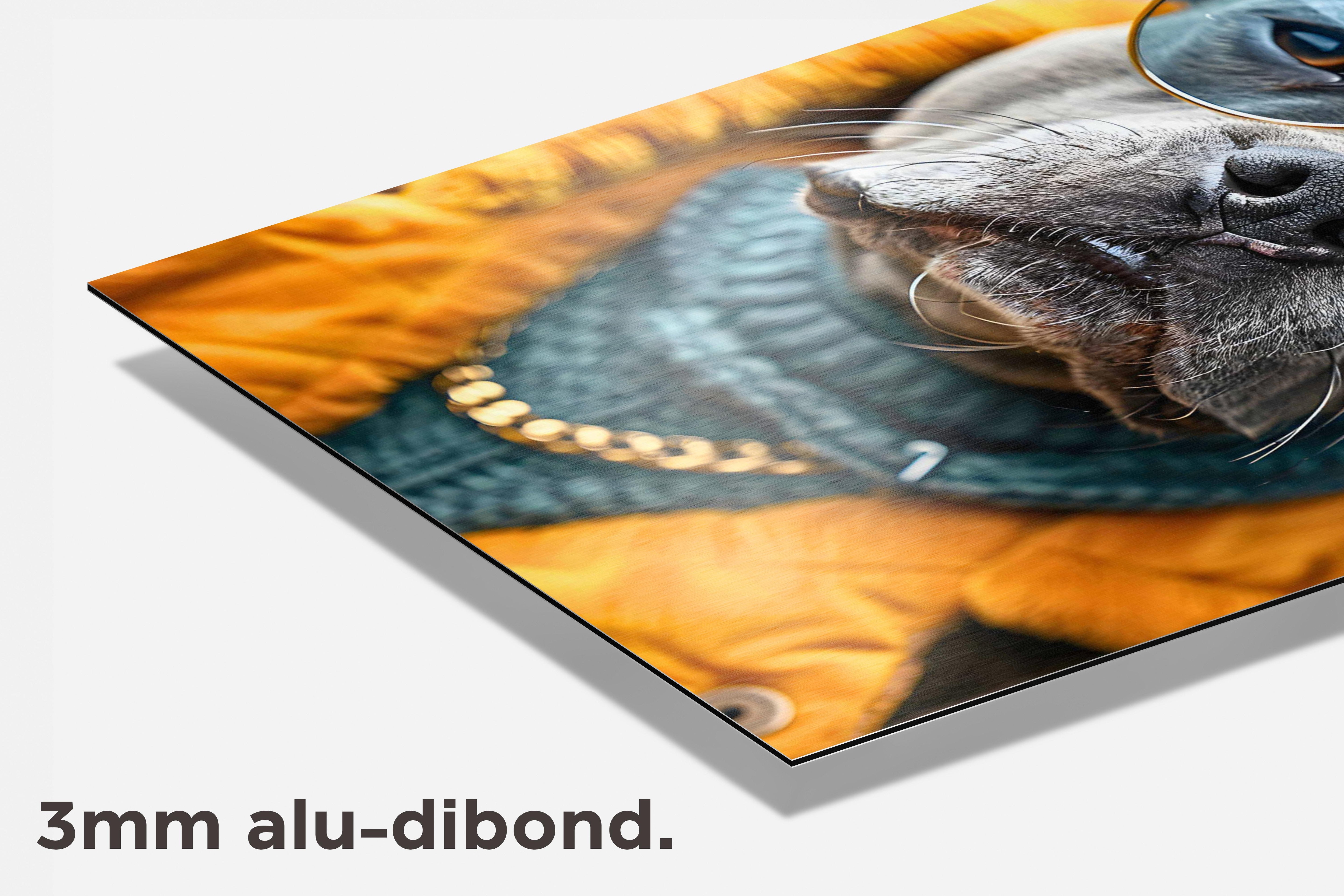 Hond Mode dibond detail